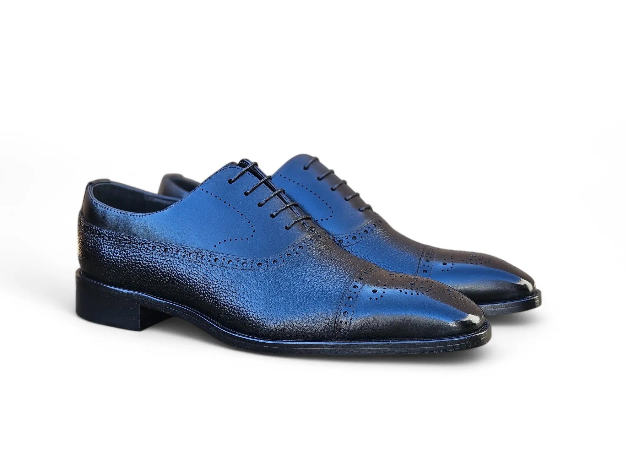 Cap Toe Oxford Leather Sole