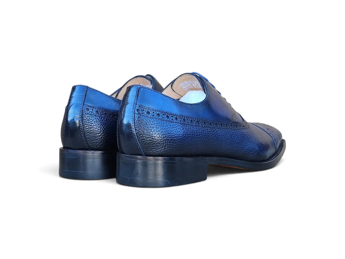 Cap Toe Oxford Leather Sole