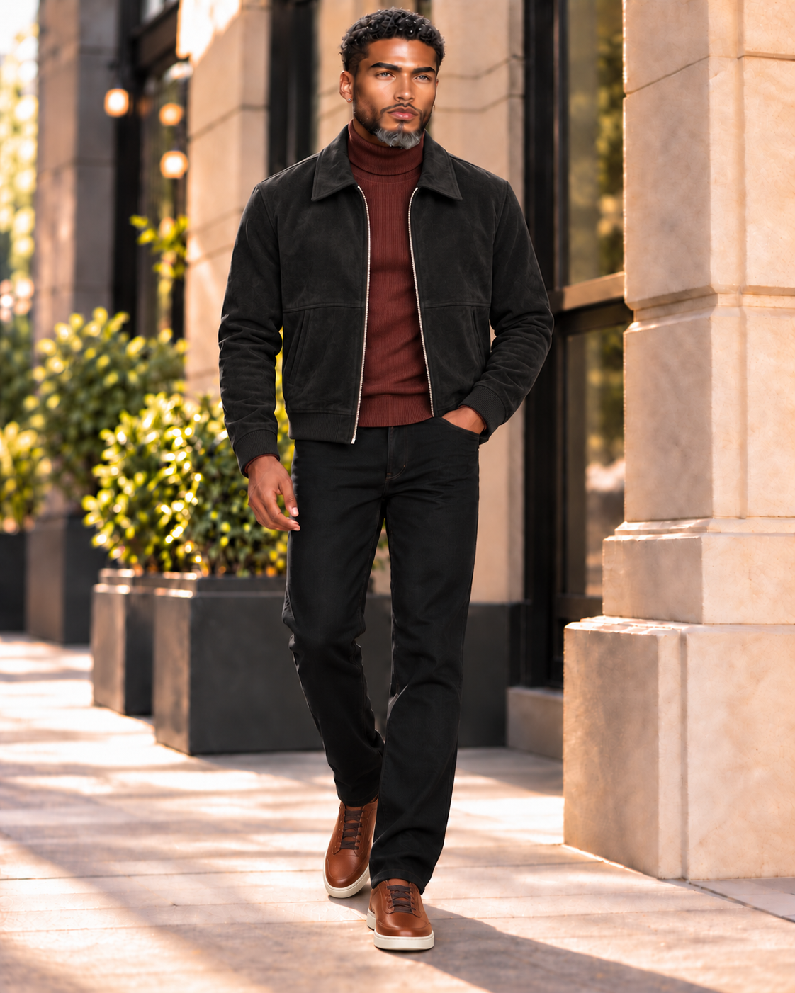 Robert Lewis RLO12 Jacket Black
