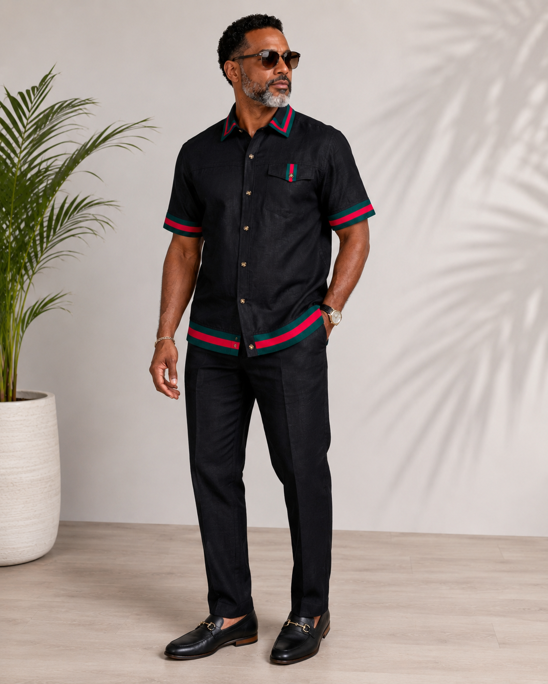 Prestige LUX-690 Linen Sets Black