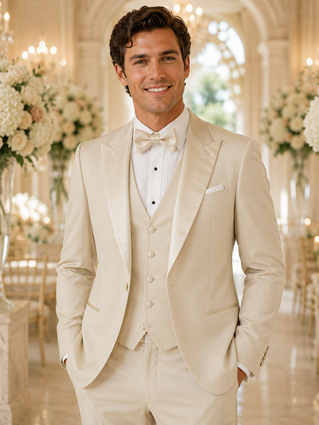 Bellucci Scotti B303 Tux Champagne