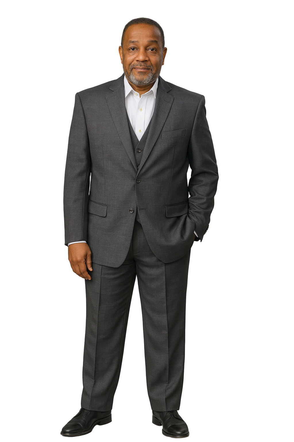 Vitali M2116 3 Pieces Vested  Suit Plum