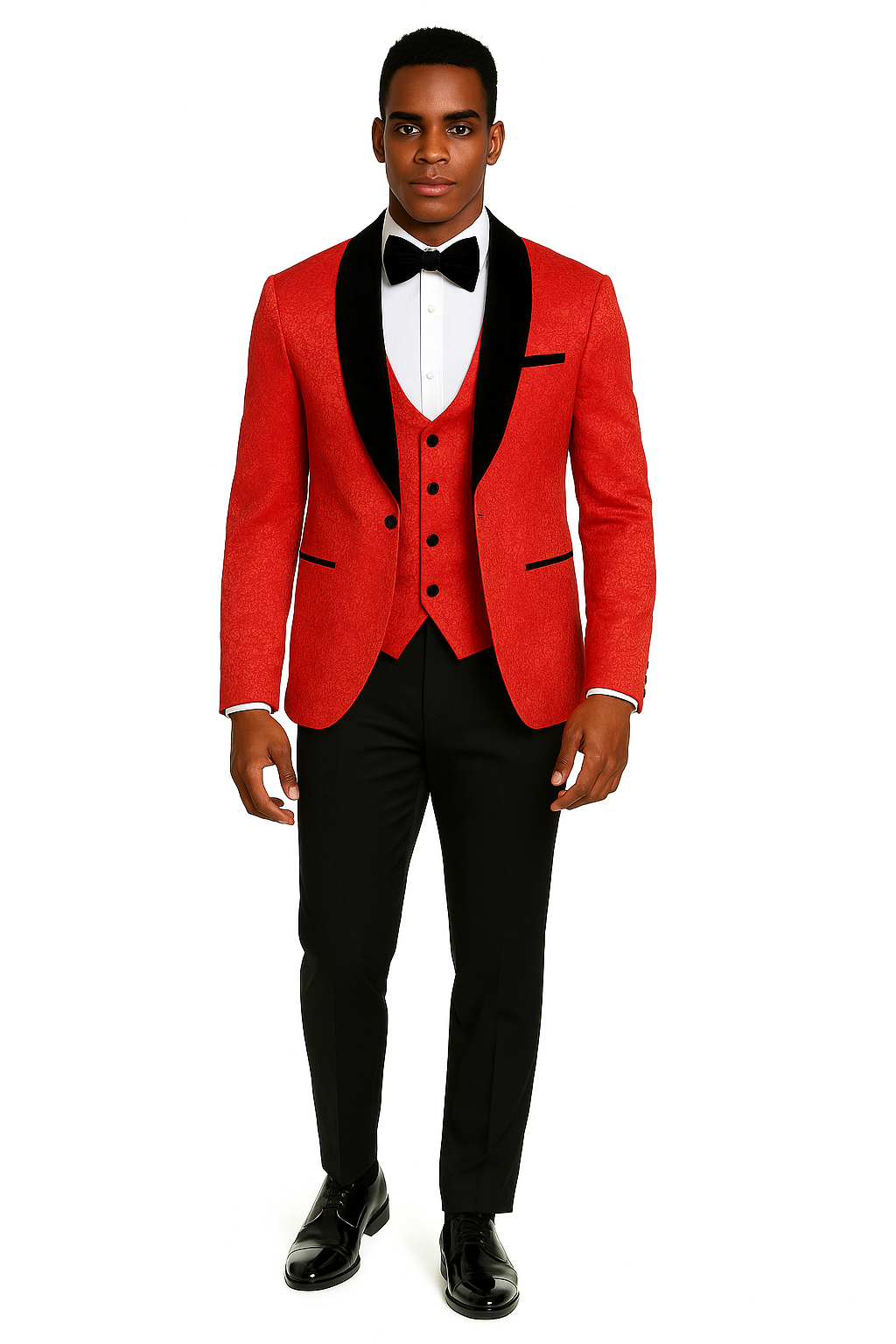 Rossi Man Smoking Tux RM1448 Red
