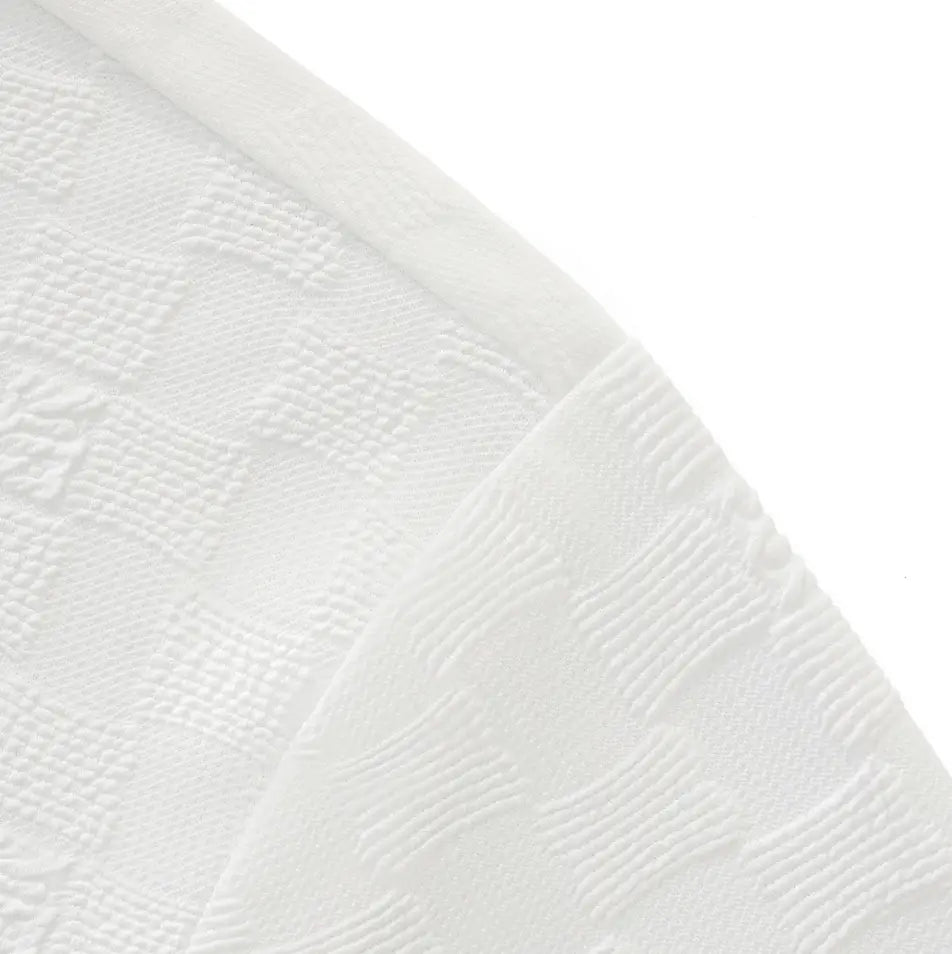 Seamless Check Texture Polo WHITE