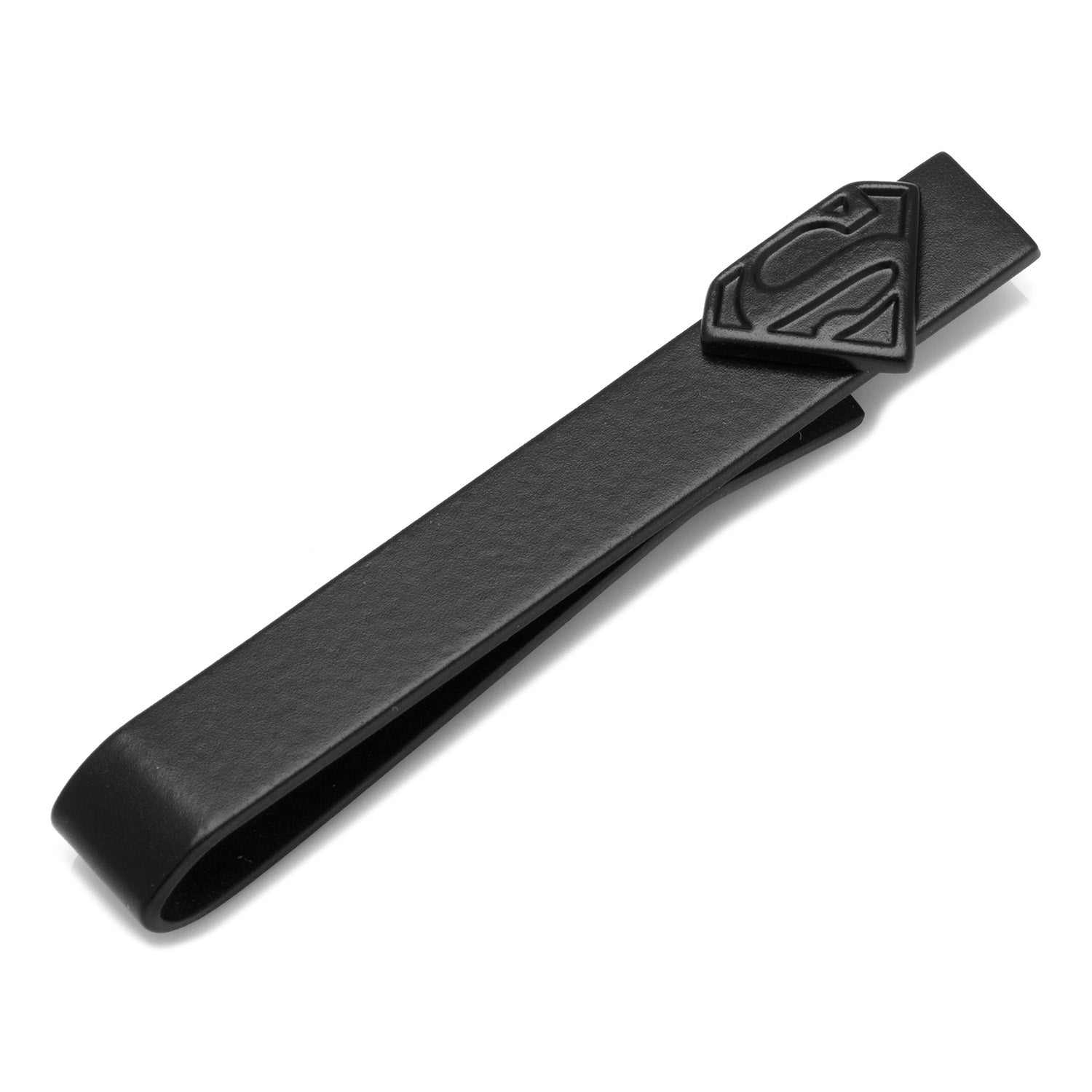 DC Superman Black Tie Bar