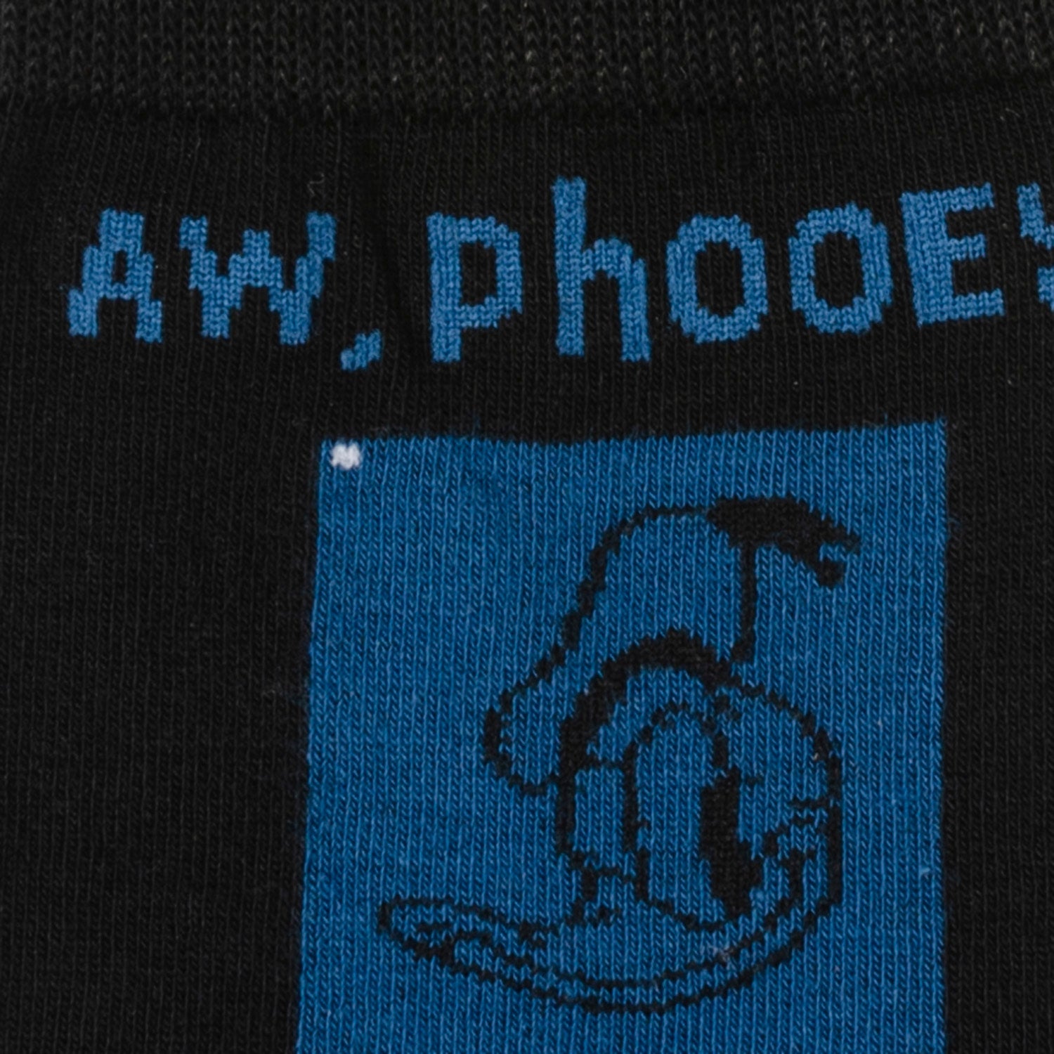 Disney Donald Duck Black Dress Socks & Blue Mickey Mouse Lapel Pin Gift Set