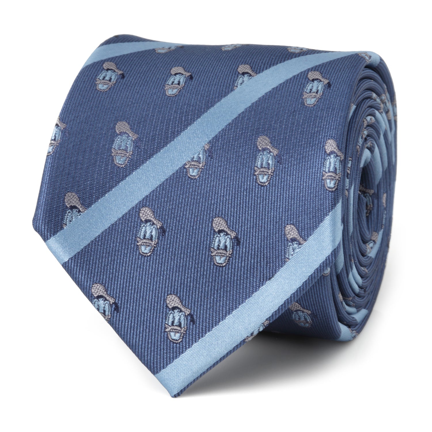 Disney Donald Duck Stripe Blue Men's Tie