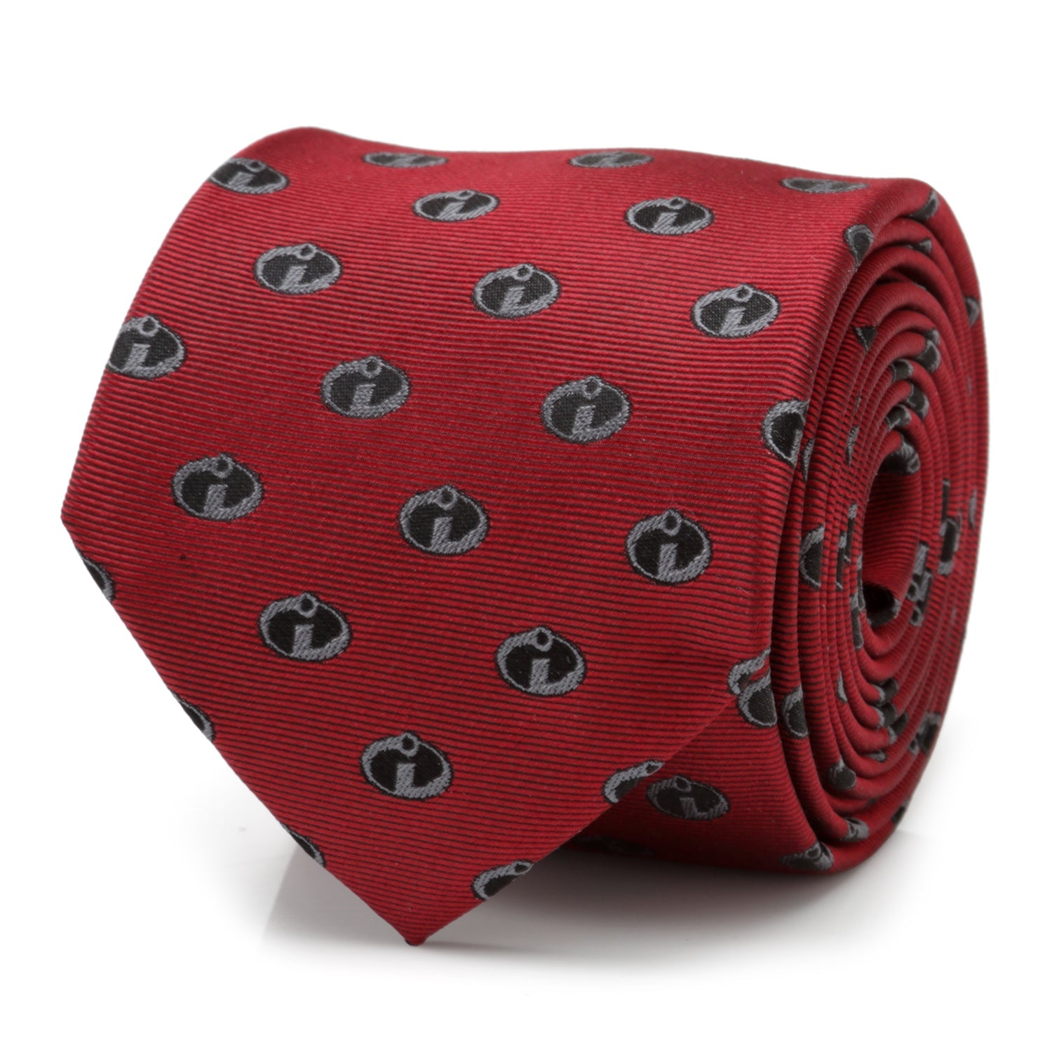 Disney Pixar The Incredibles Logo Red Men's Tie