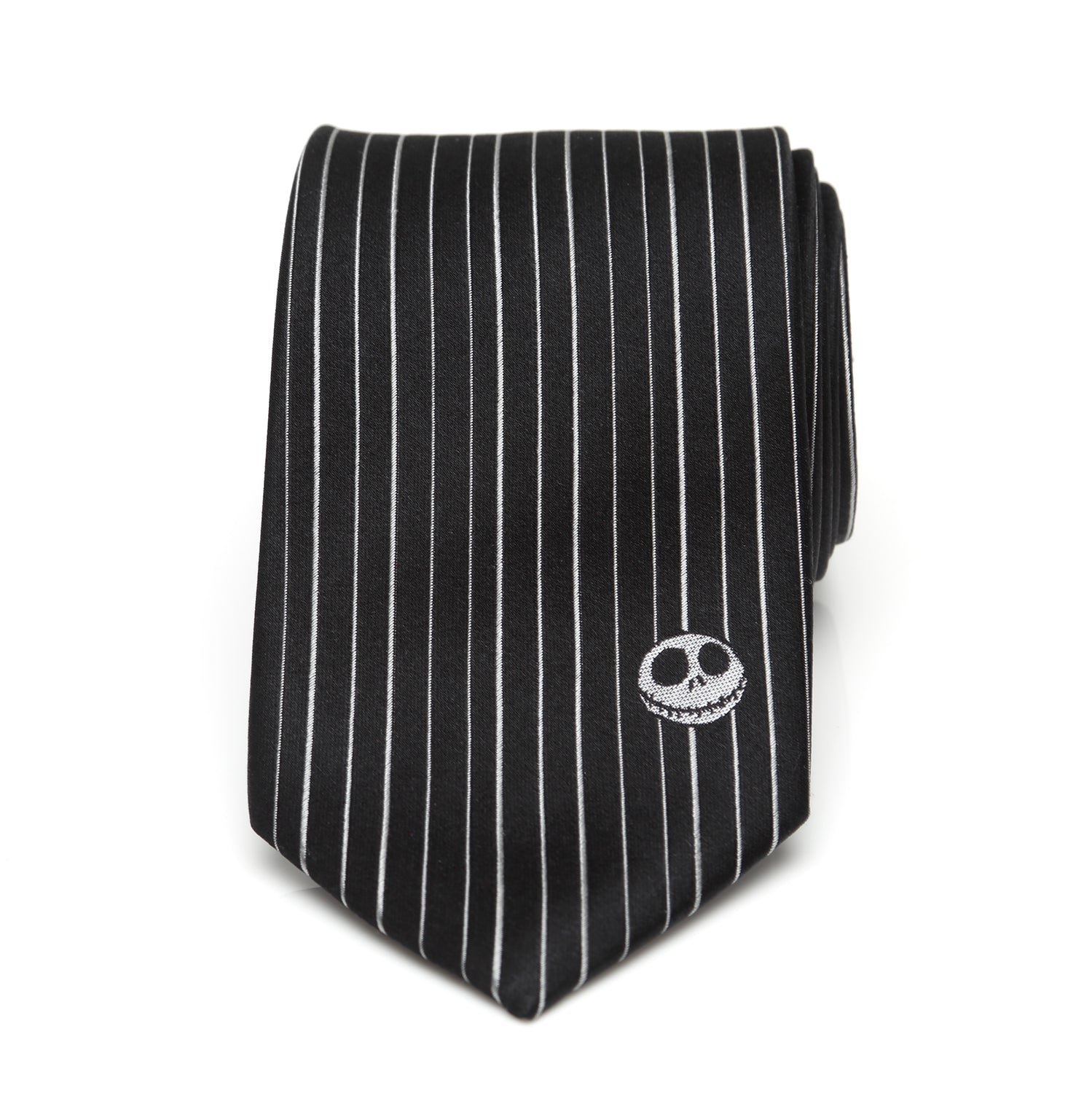 Disney The Nightmare Before Christmas Jack Skellington Striped Men's Tie