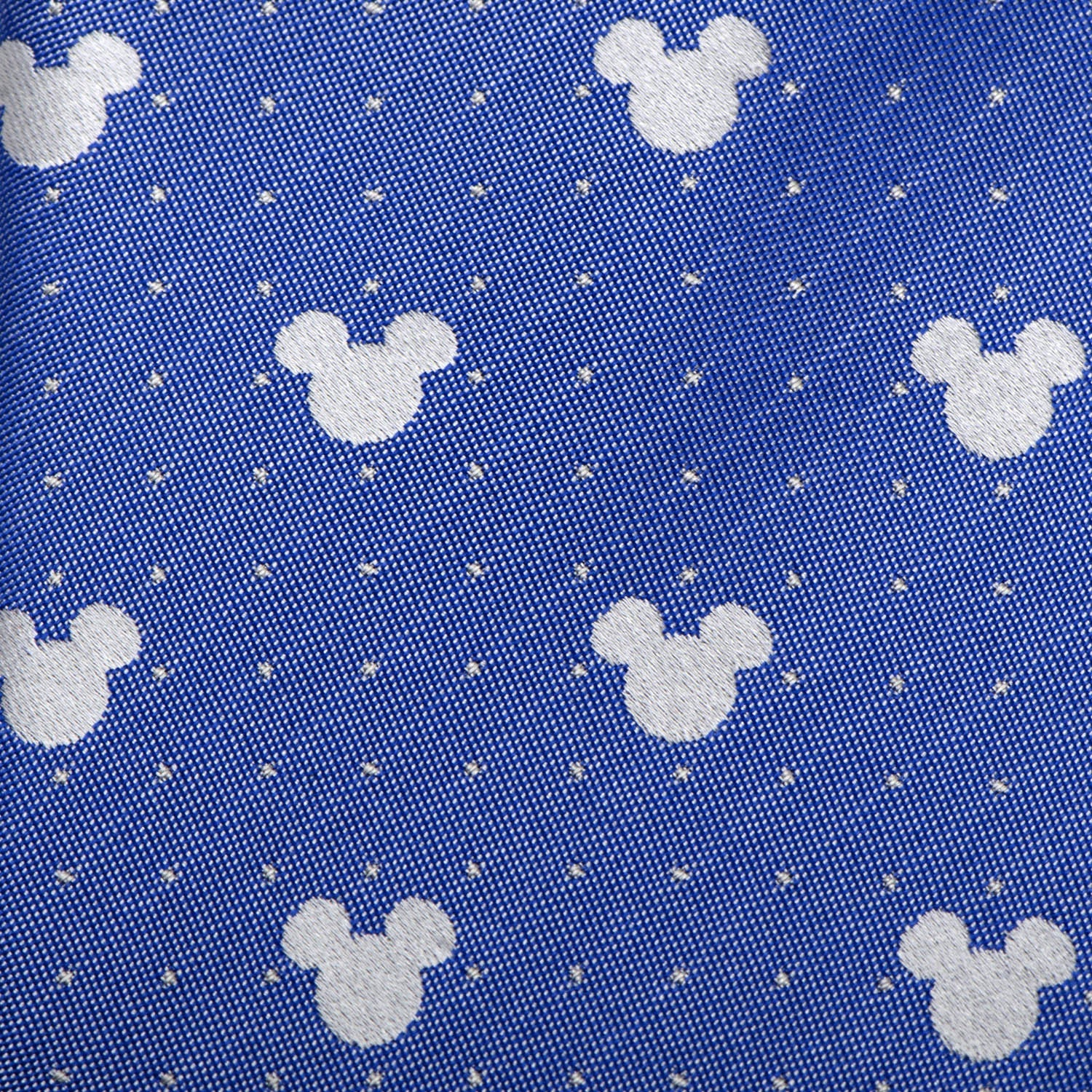 Disney Mickey Mouse Blue Pin Dot Men's Tie