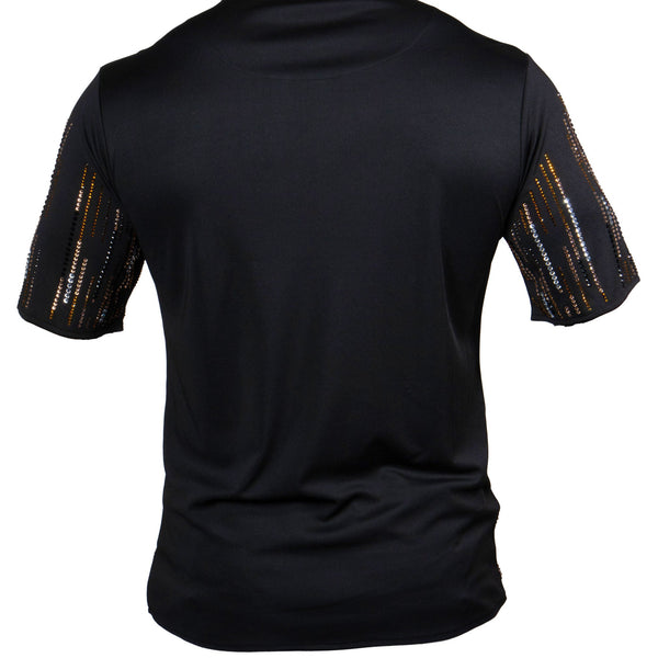 Prestige DPP-603 Short Sleeve Crew Neck  Black