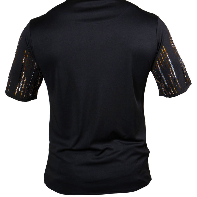 Prestige DPP-603 Short Sleeve Crew Neck  Black