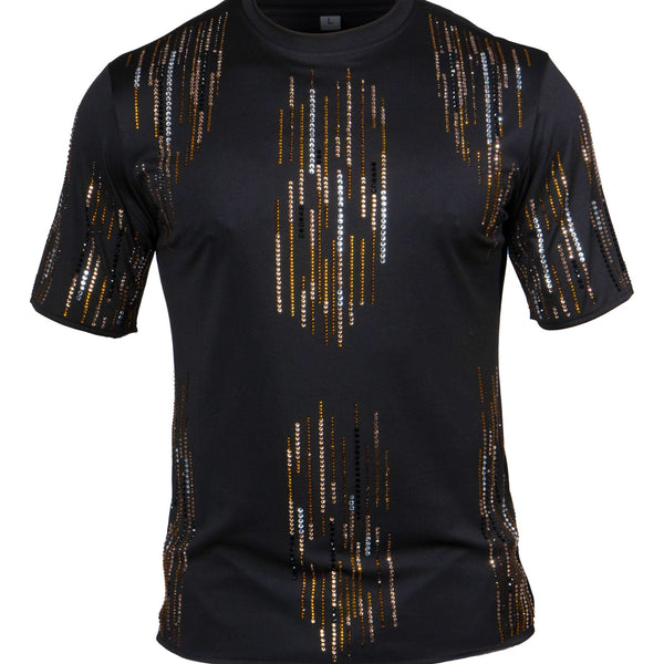 Prestige DPP-603 Short Sleeve Crew Neck  Black