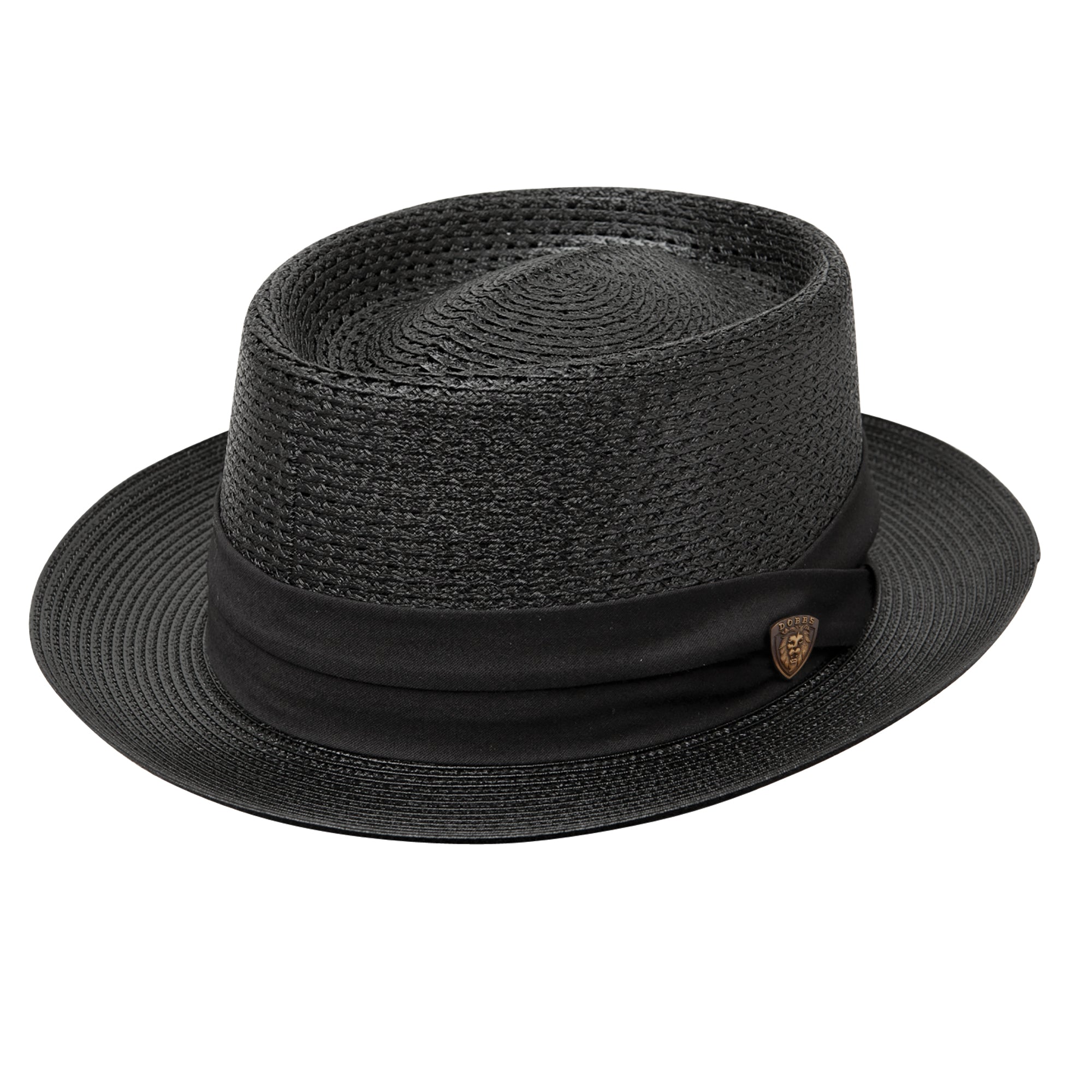 Stetson  Bishop Straw Hat Black