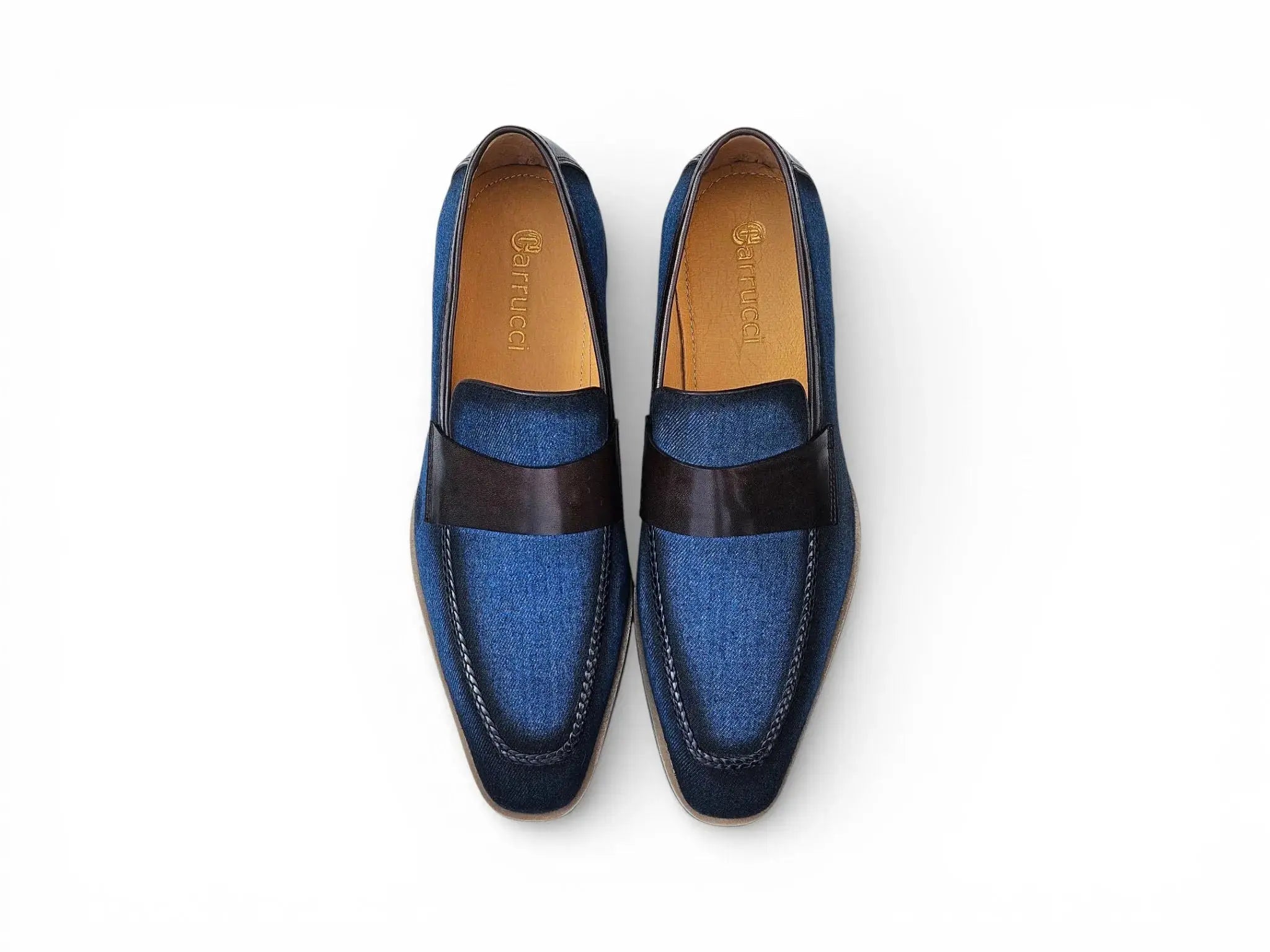 Denim Loafer in Lug Sole