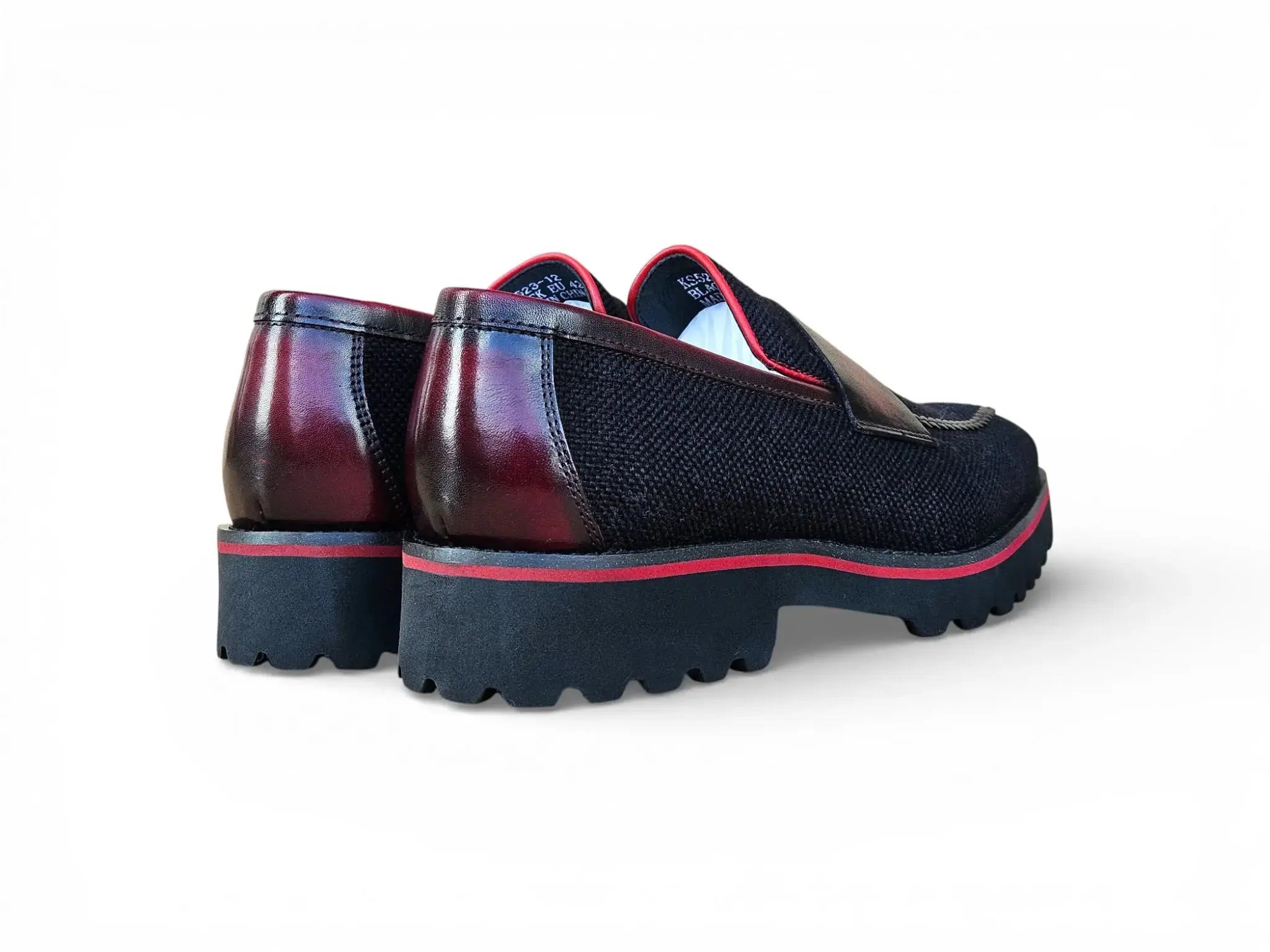 Denim Loafer in Lug Sole