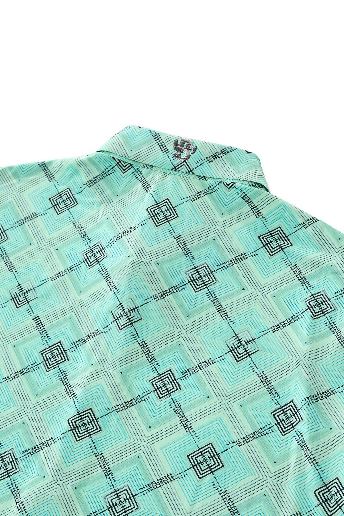 Geometric Seamless Shirt – El Baron PISTACHIO