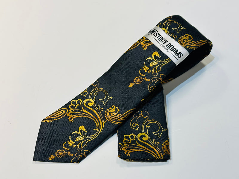 Stacy Adams SA9006 Printed Tie & Hanky