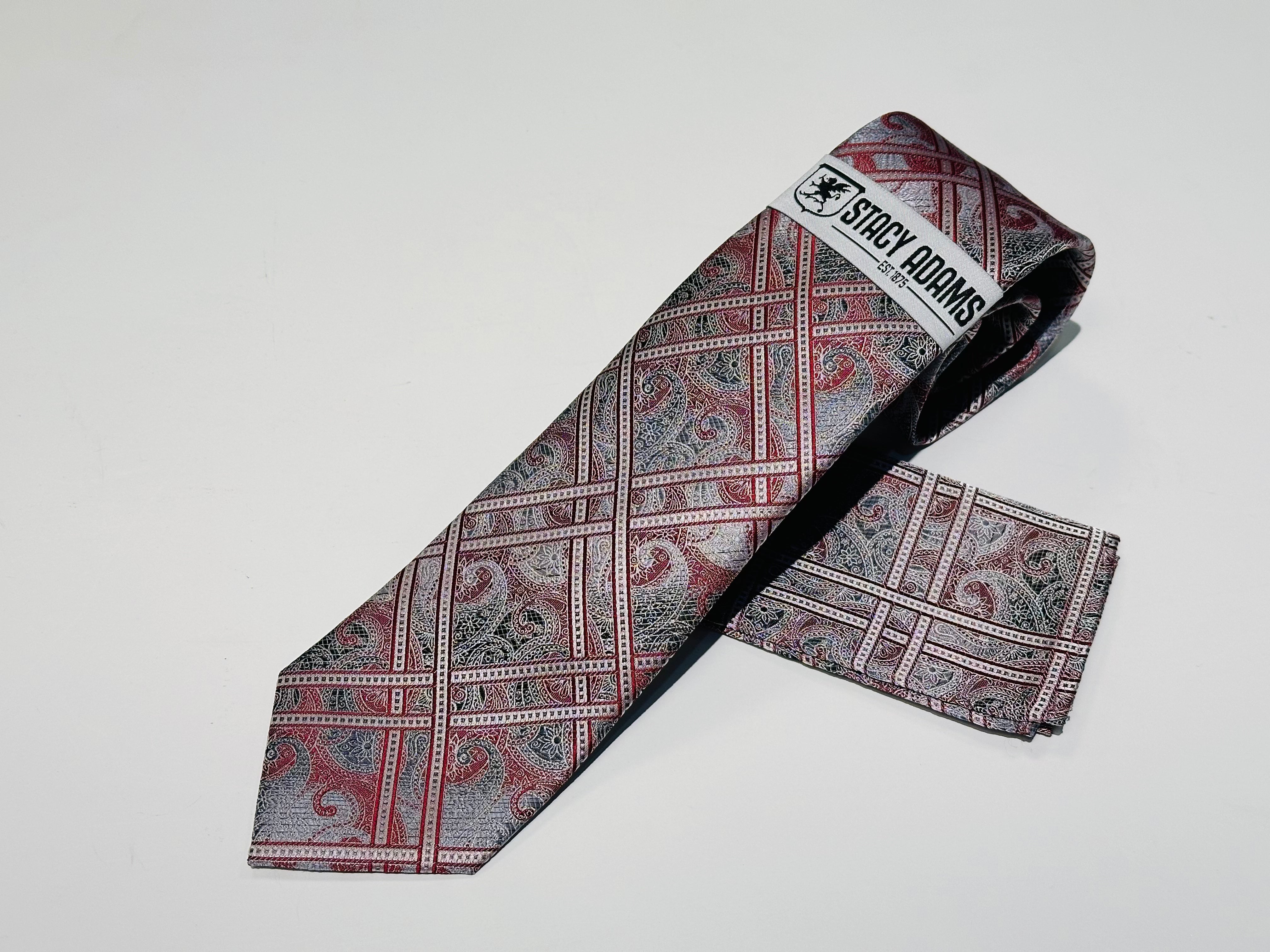 Stacy Adams SA9500#1 Printed Tie & Hanky