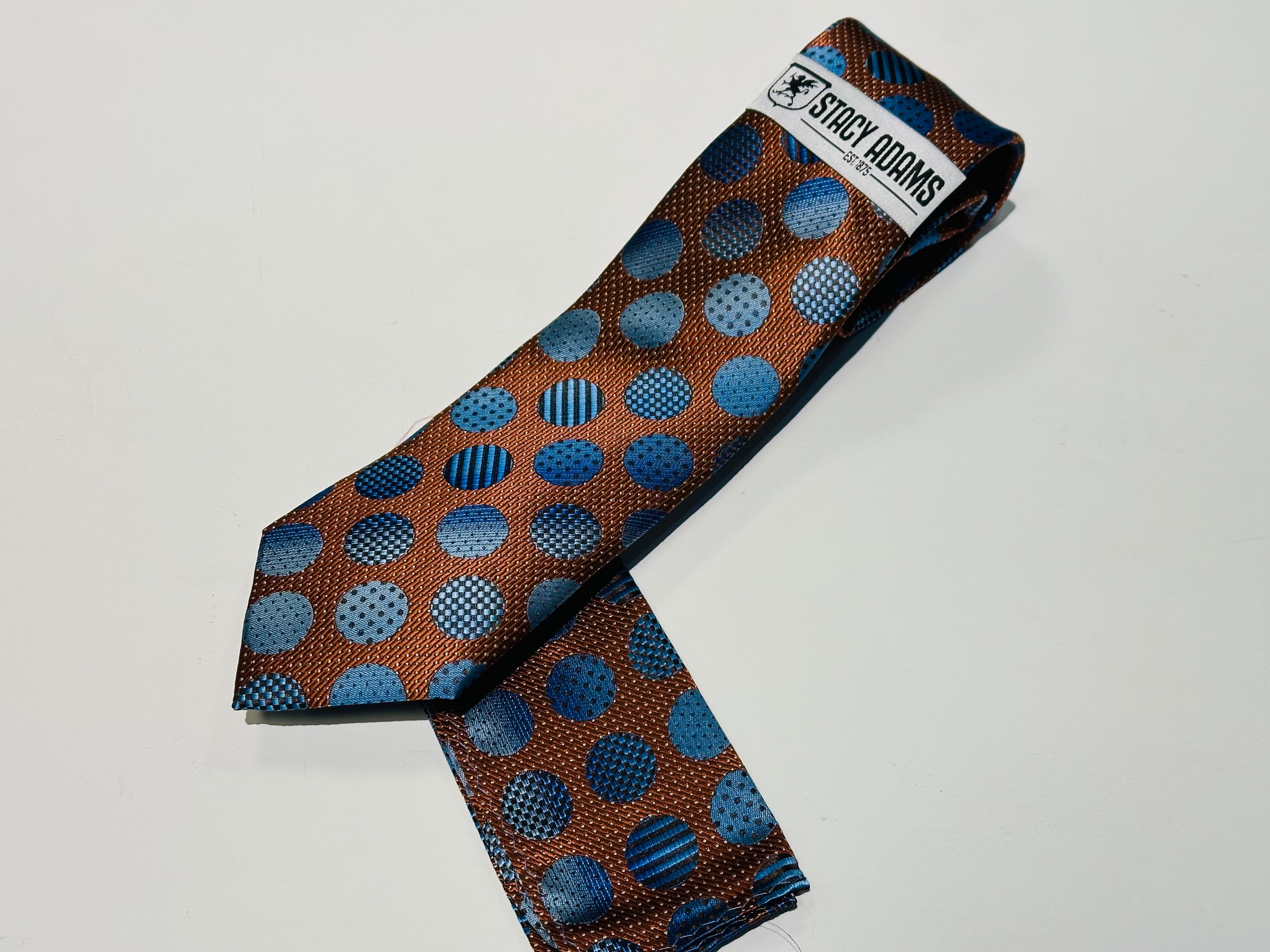 Stacy Adams SA9600#10 Printed Tie & Hanky