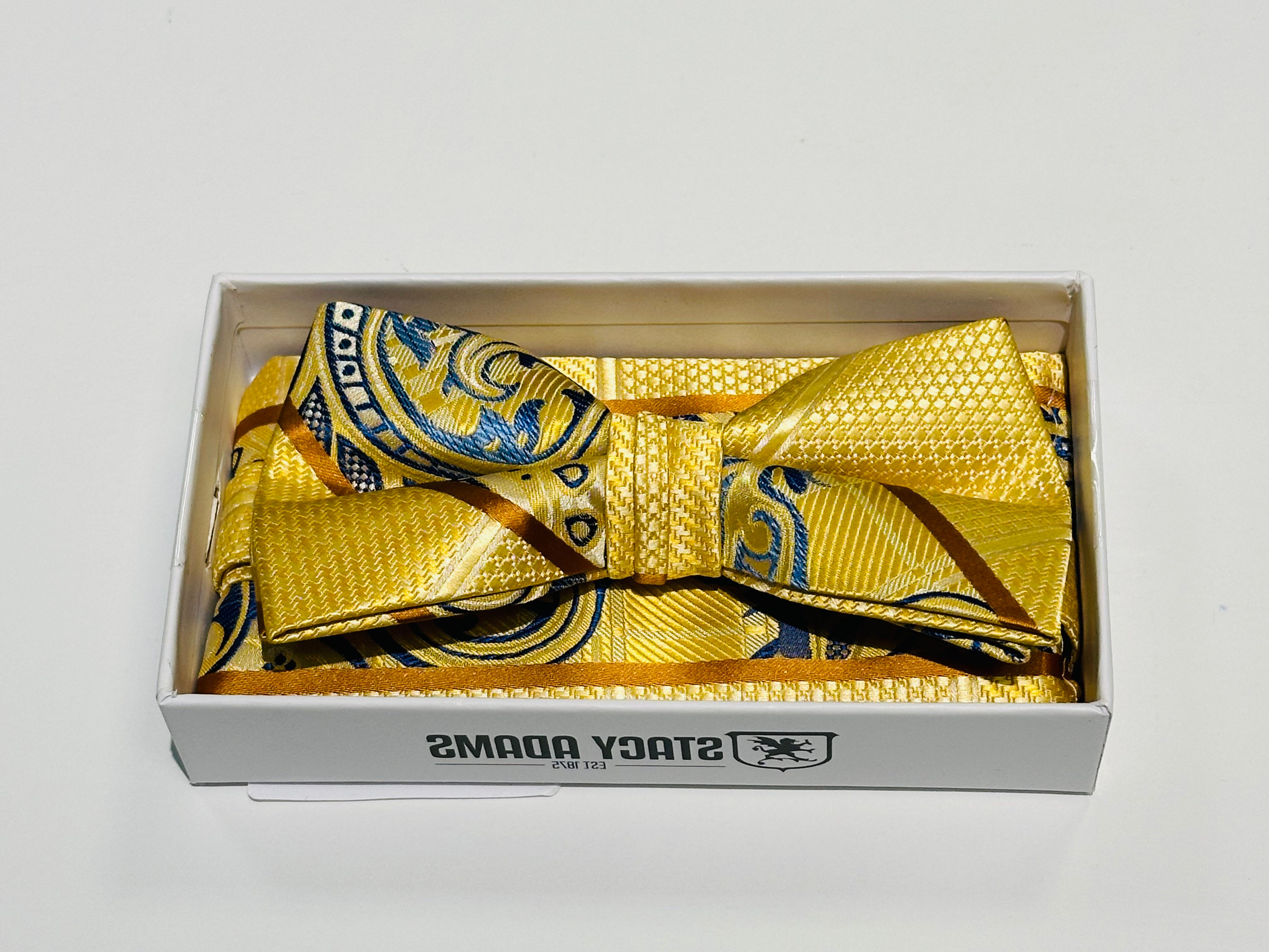 Stacy Adams SB100#1  Fashion Boxed Bow Tie