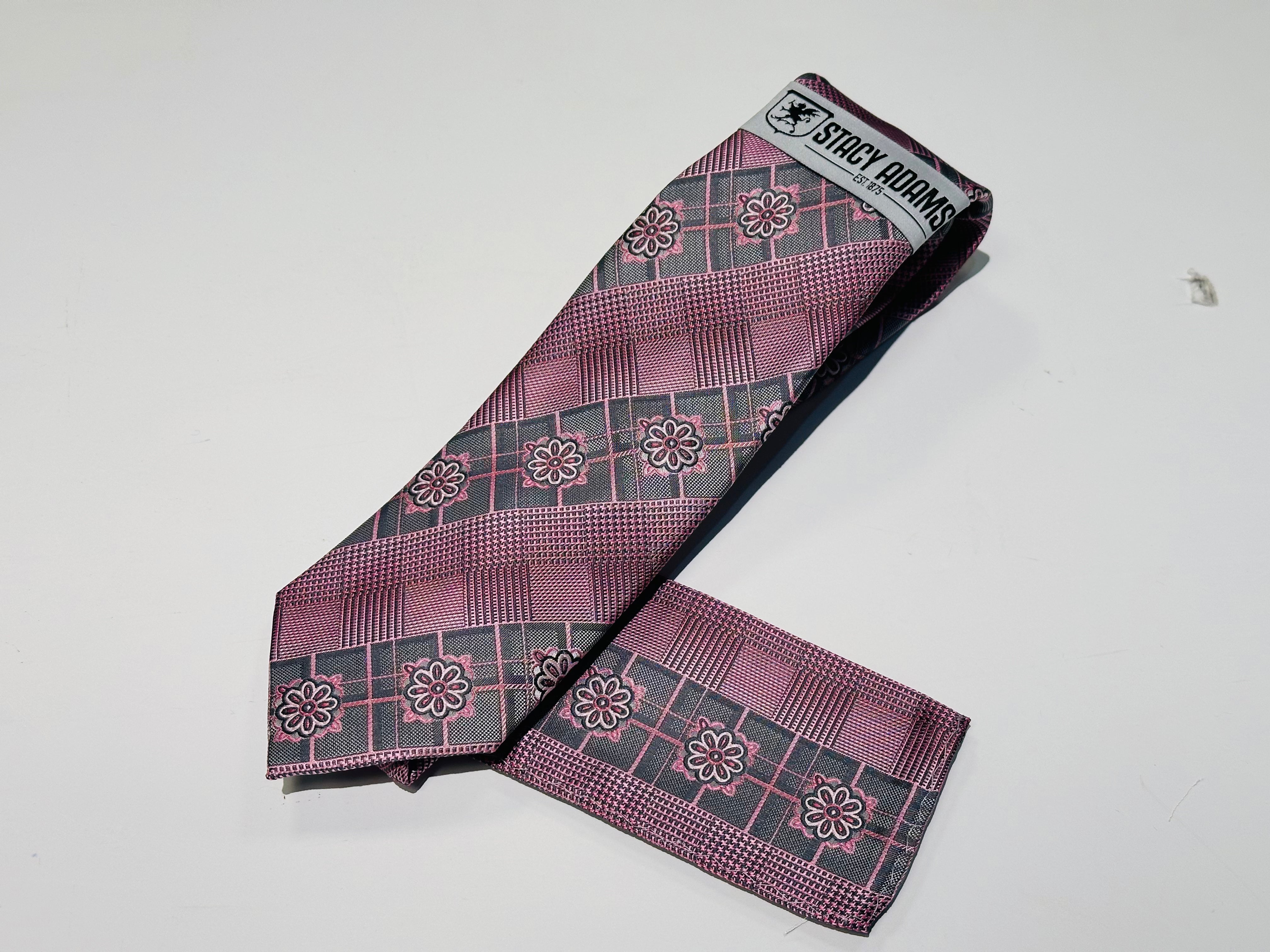 Stacy Adams SA9500#4 Printed Tie & Hanky