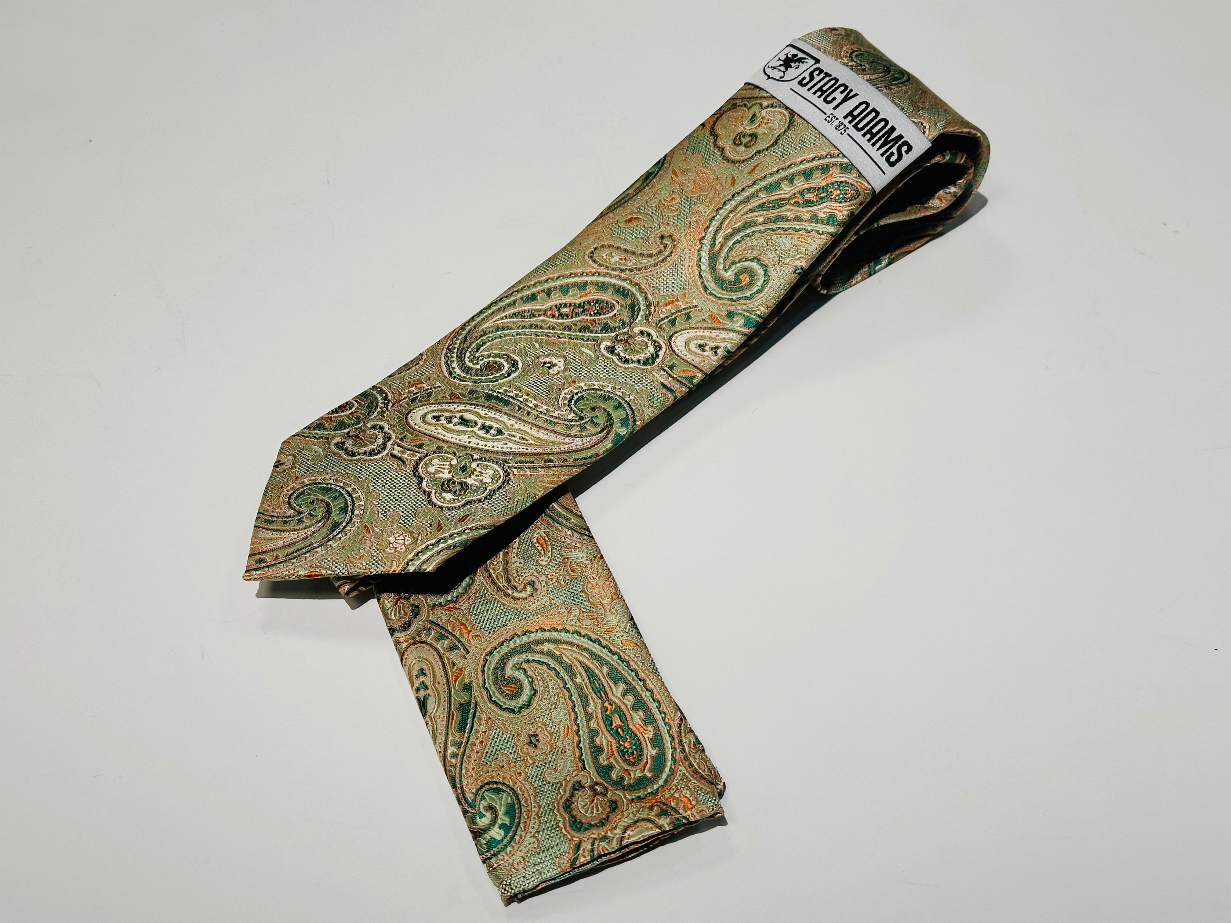 Stacy Adams SA9500#7 Printed Tie & Hanky
