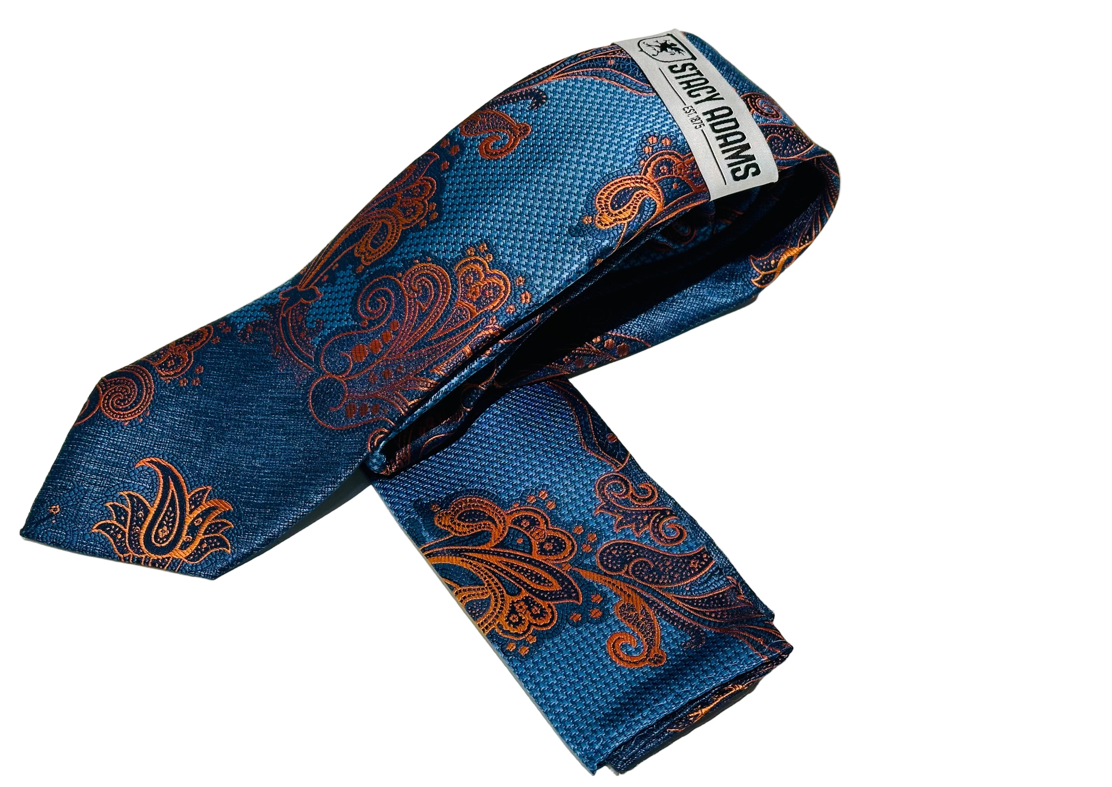 Stacy Adams SA9700#9 Printed Tie & Hanky