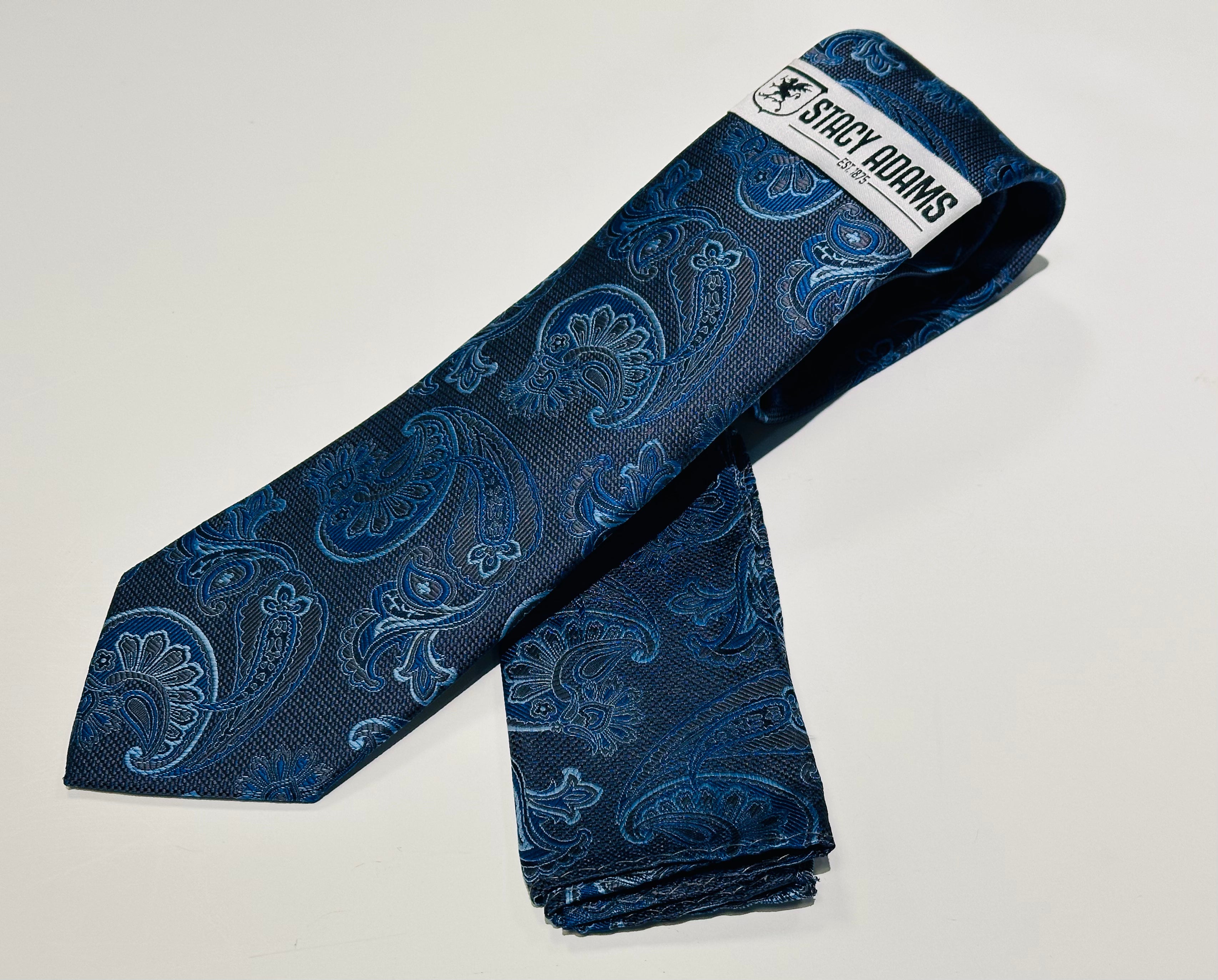 Stacy Adams SA9700#8 Printed Tie & Hanky