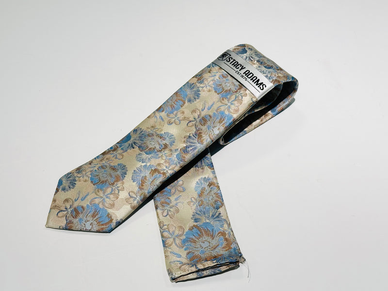 Stacy Adams SA9400-10-24#22 Printed Tie & Hanky