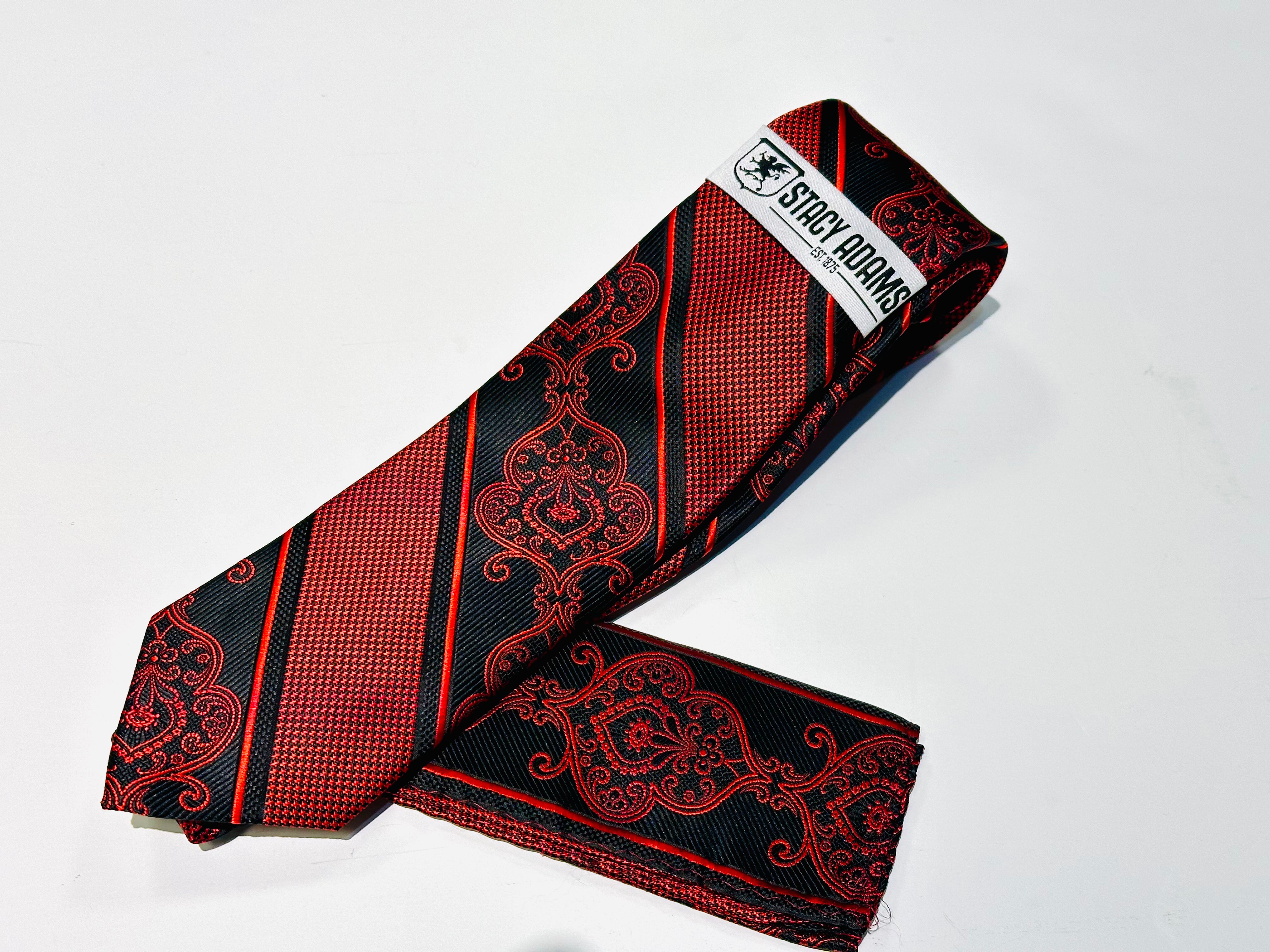 Stacy Adams SA9700#15 Printed Tie & Hanky