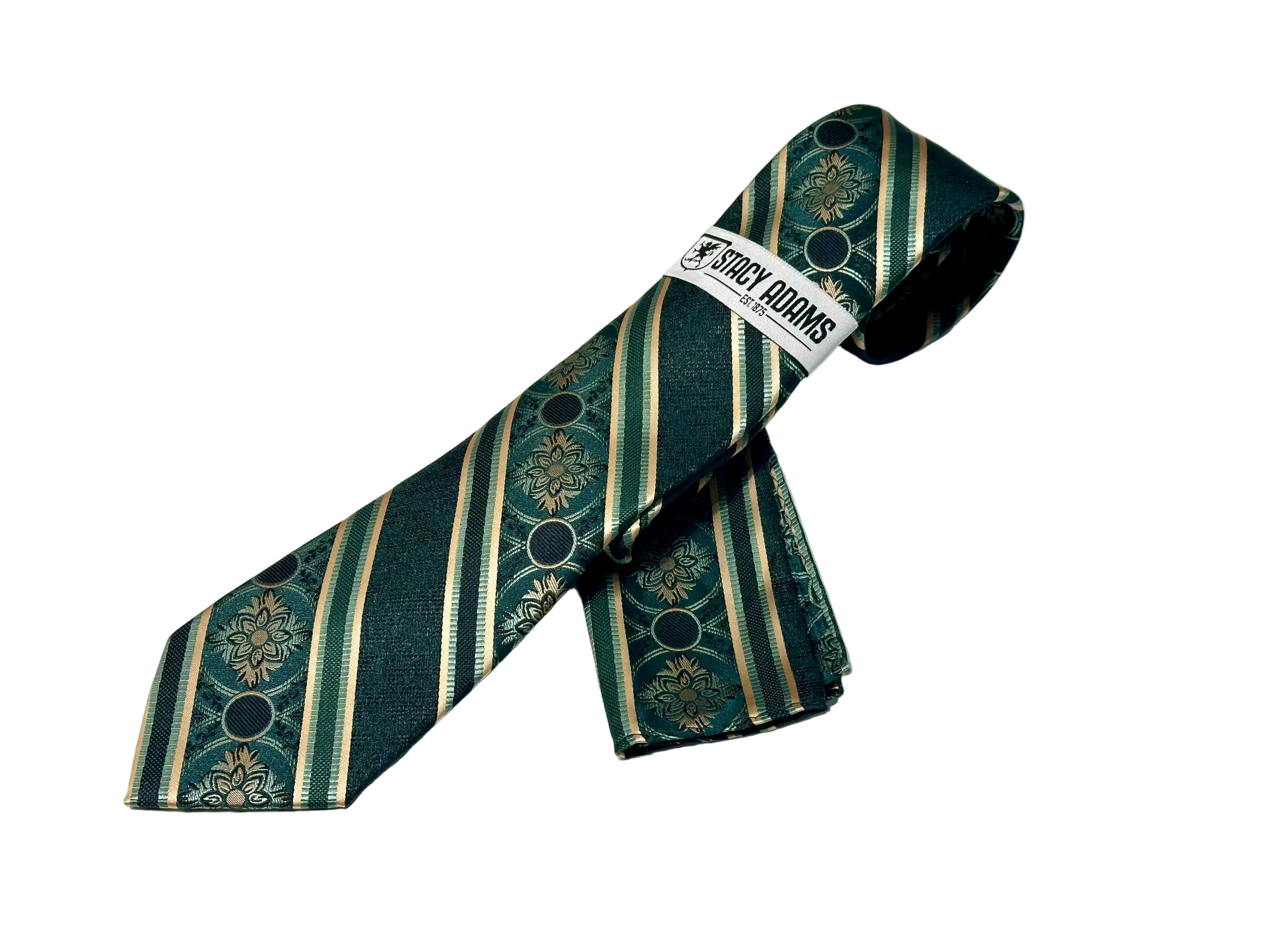 Stacy Adams SA9800#11 Printed Tie & Hanky