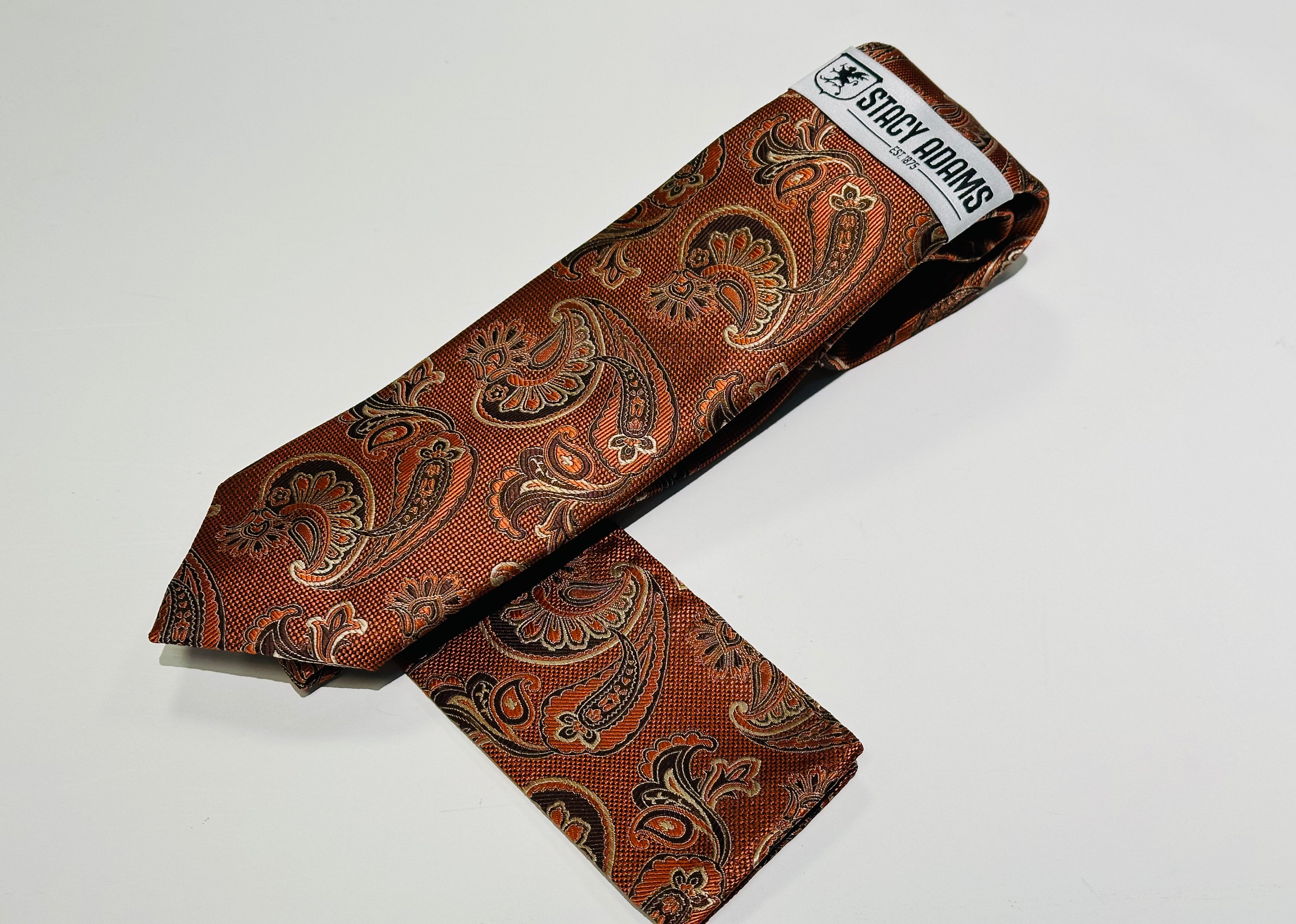 Stacy Adams SA9700#12 Printed Tie & Hanky
