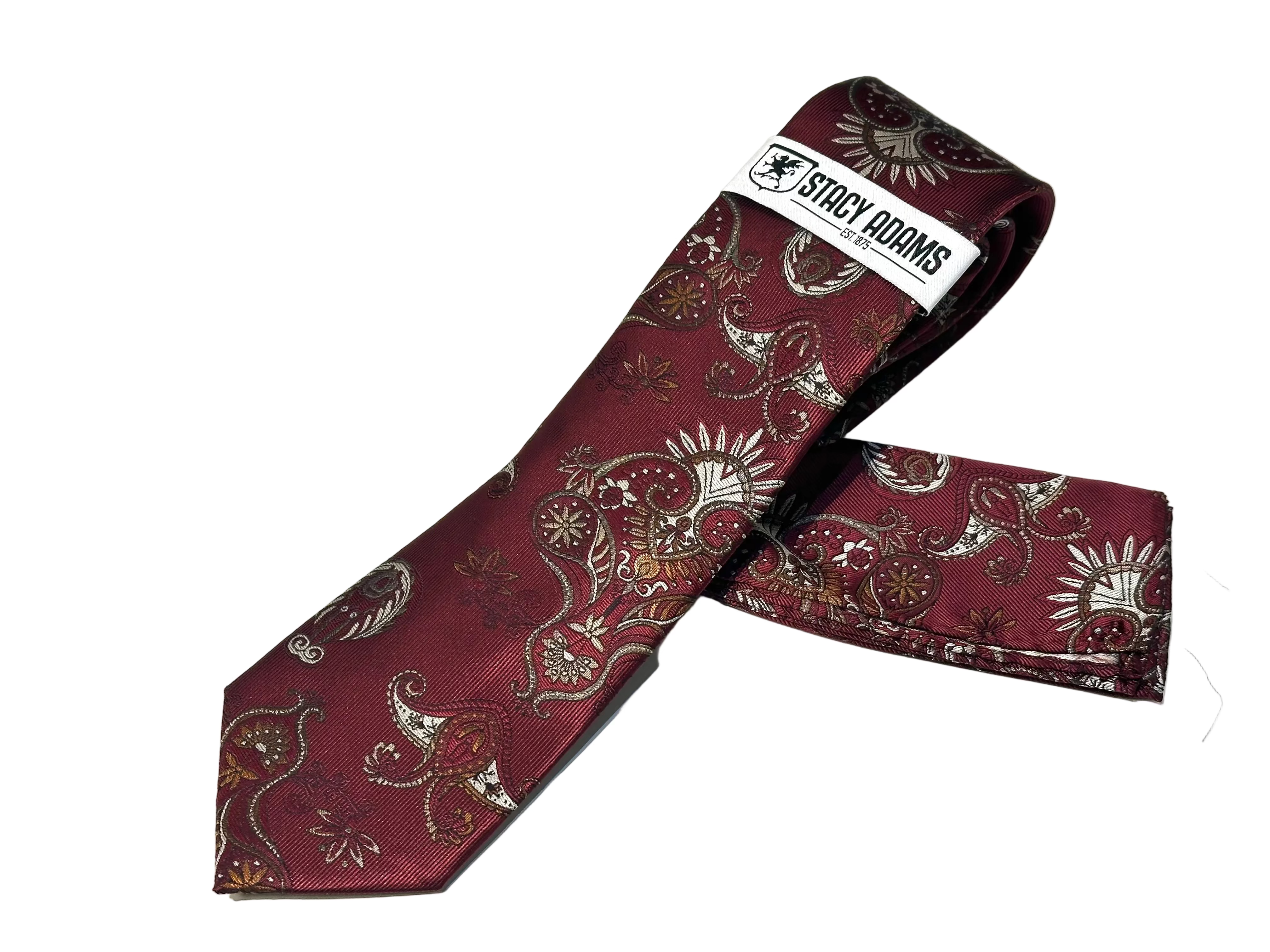 Stacy Adams SA9800#2 Printed Tie & Hanky