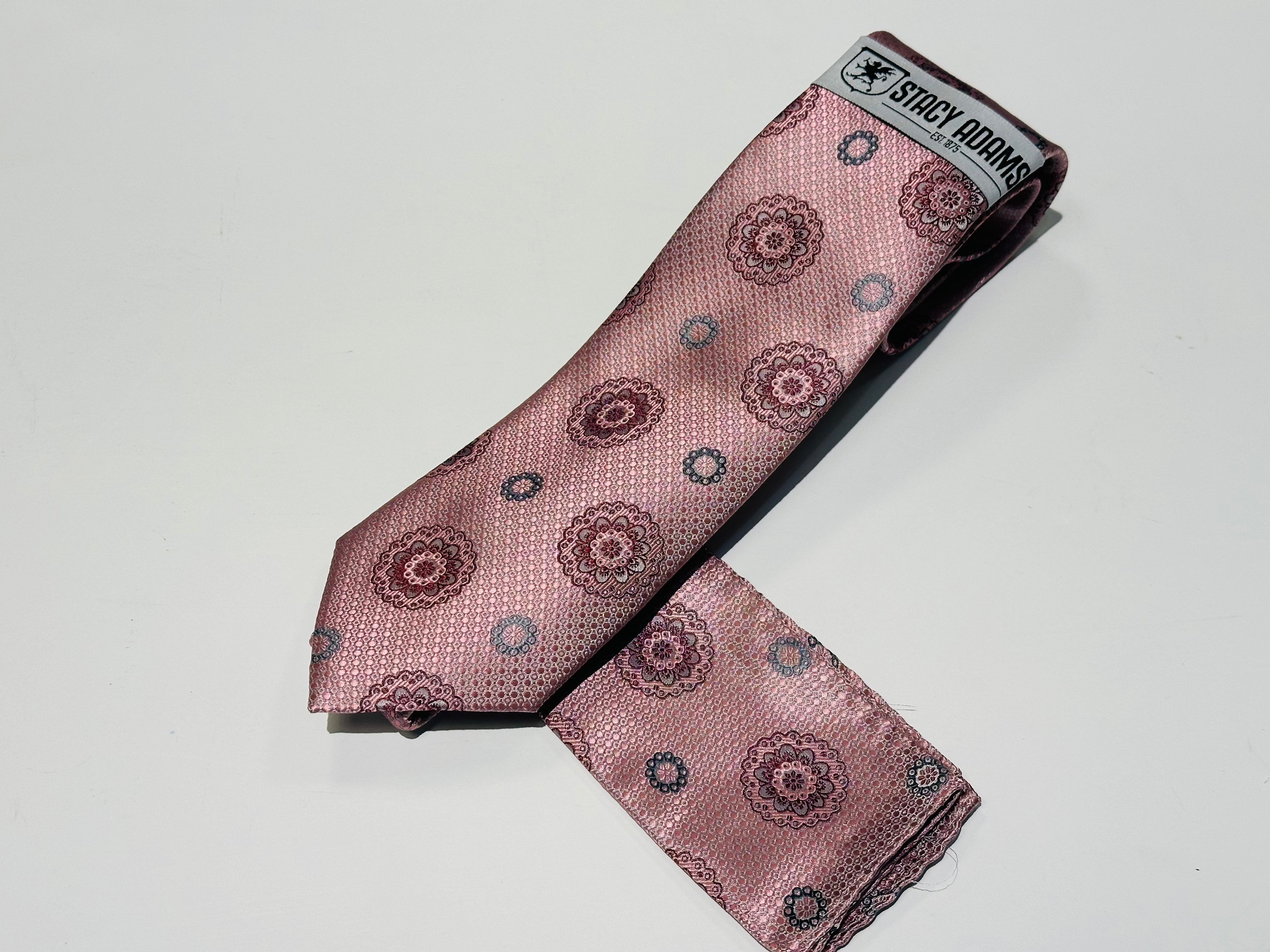 Stacy Adams SA9500#17 Printed Tie & Hanky