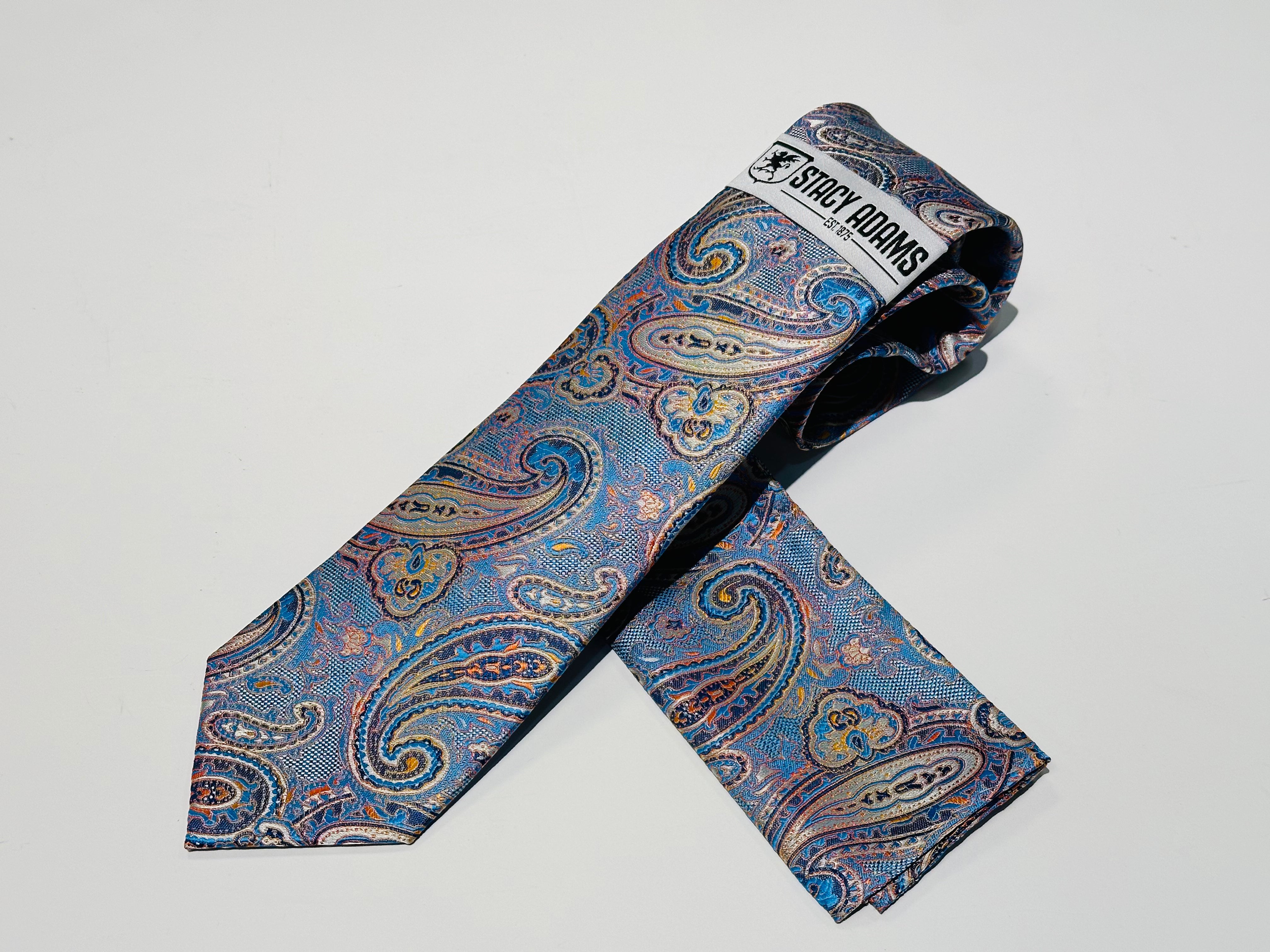 Stacy Adams SA9500#6 Printed Tie & Hanky