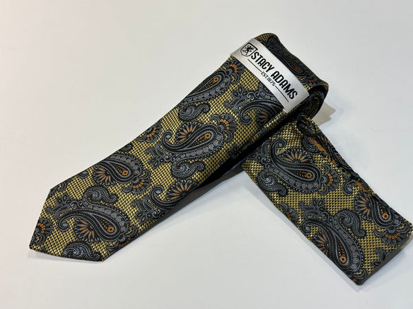 Stacy Adams SA9009 Printed Tie & Hanky