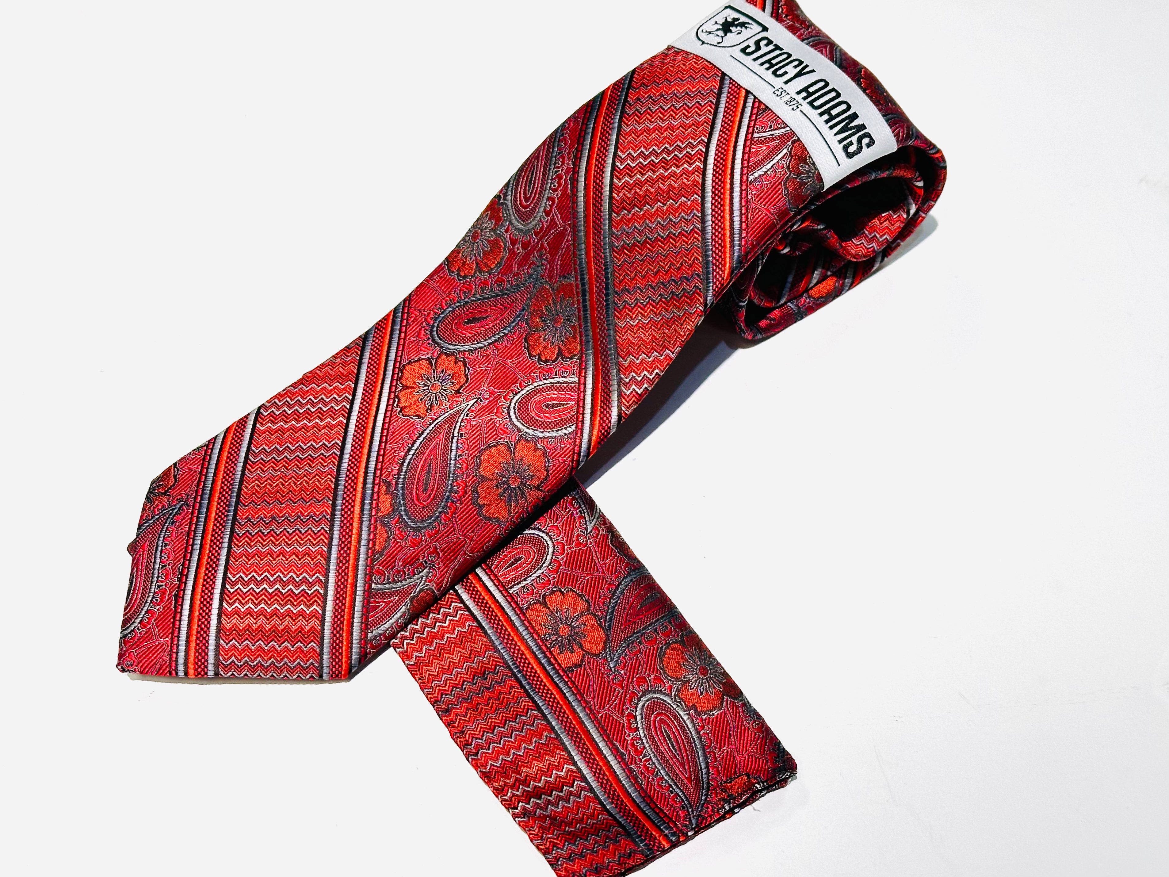 Stacy Adams SA9700#14 Printed Tie & Hanky
