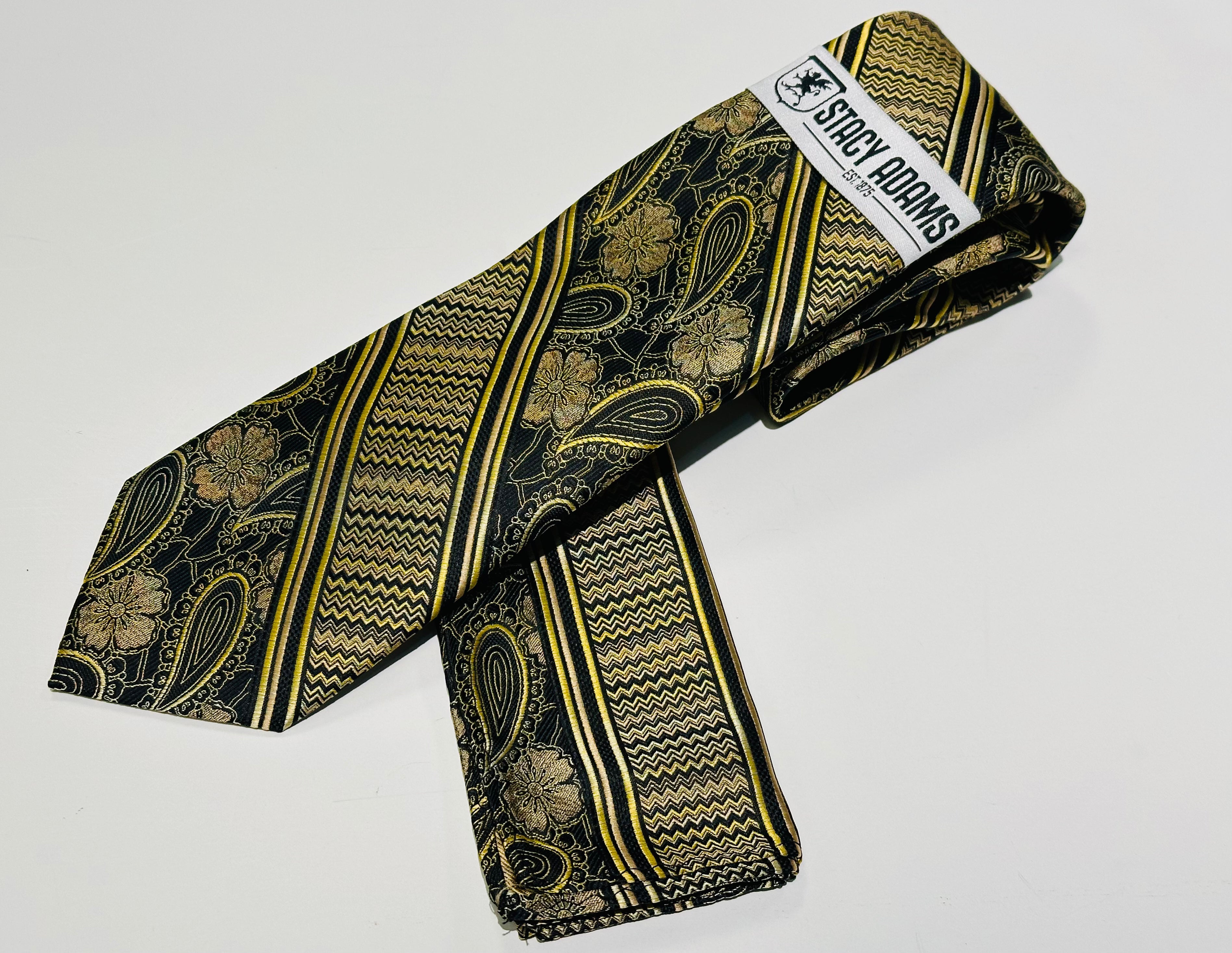 Stacy Adams SA9700#13 Printed Tie & Hanky