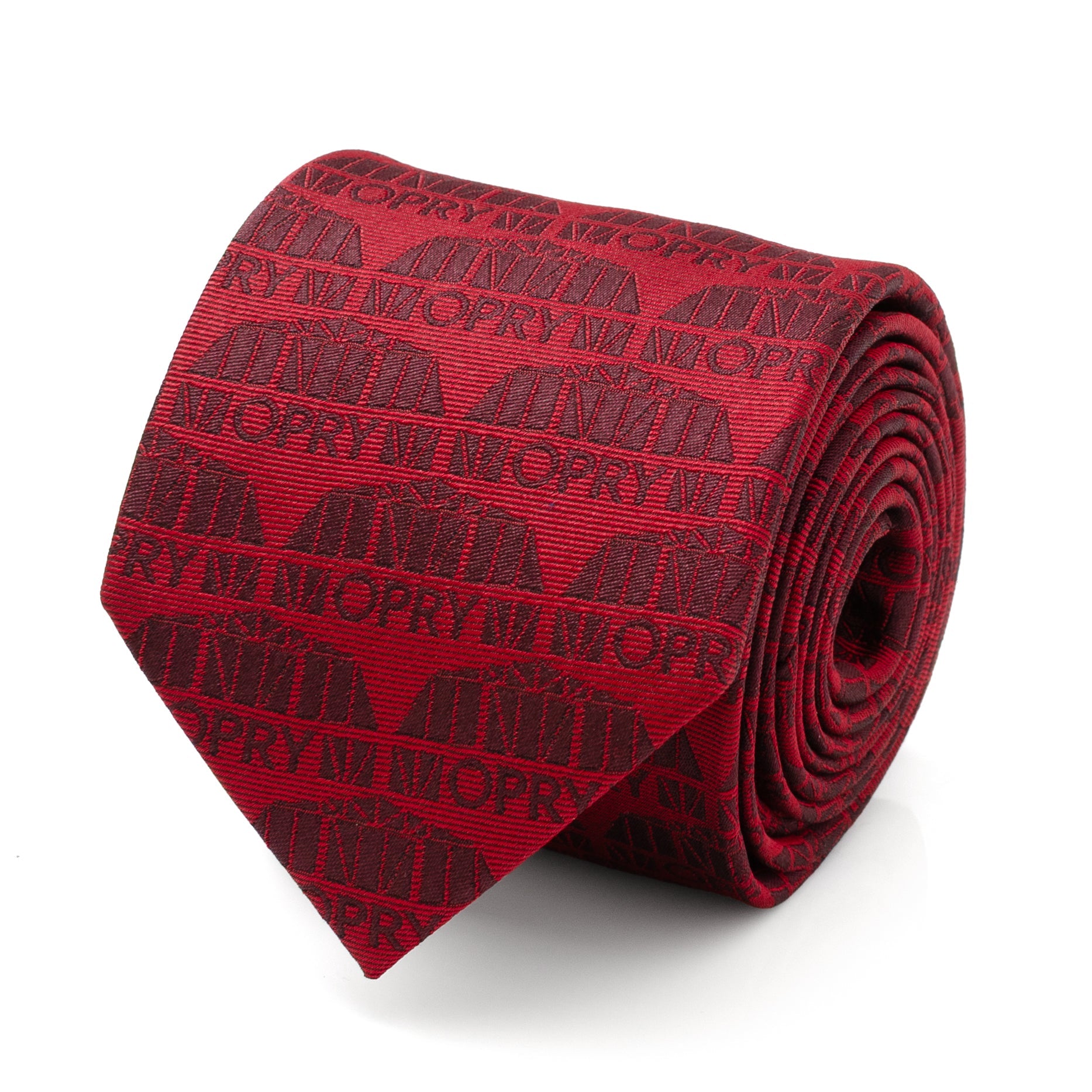Grand Ole Opry Auditorium Red Men's Tie