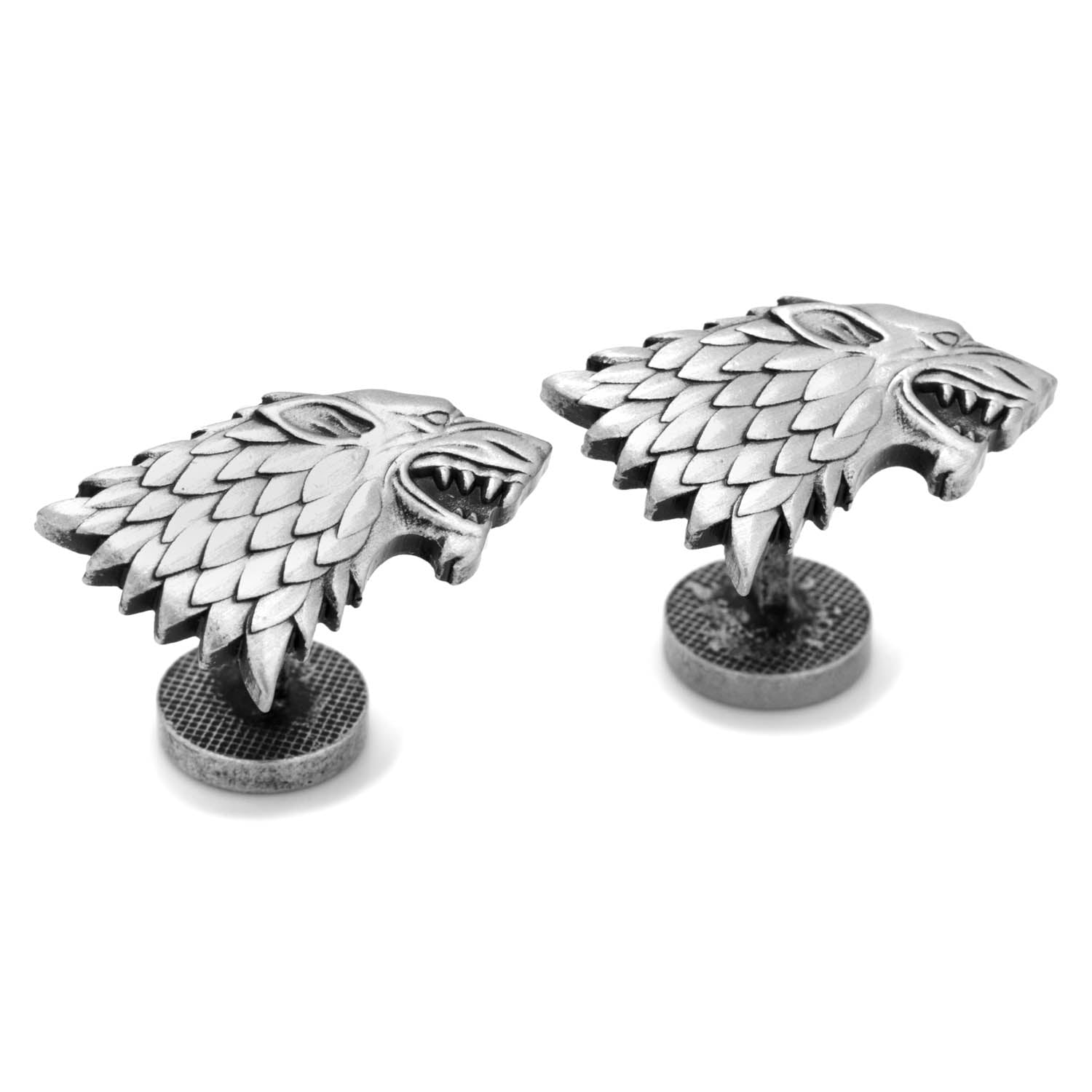 Game of Thrones Stark Direwolf Sigil Cufflinks