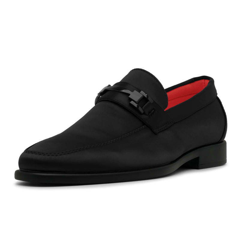 Tayno The Caprio Silk Loafer Black/Black