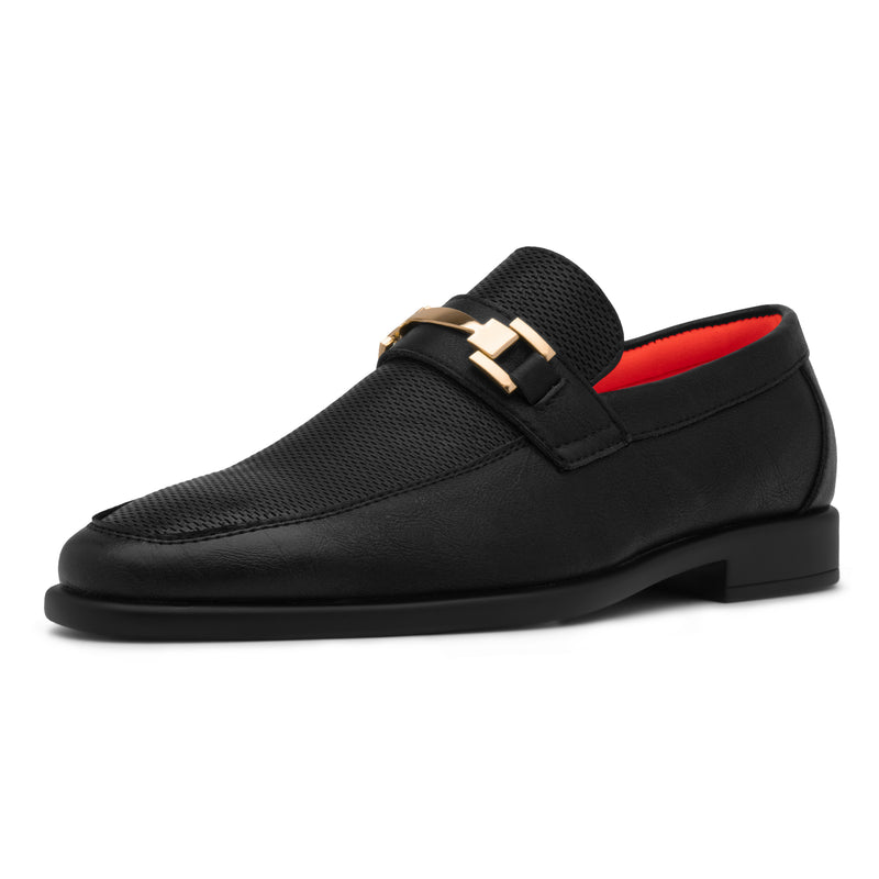 Tayno The Caprio Leather Loafer Black