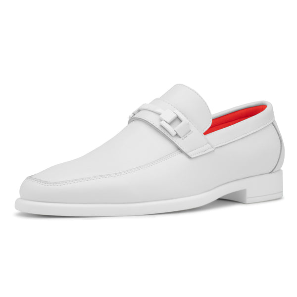 Tayno The Caprio Leather Loafer White