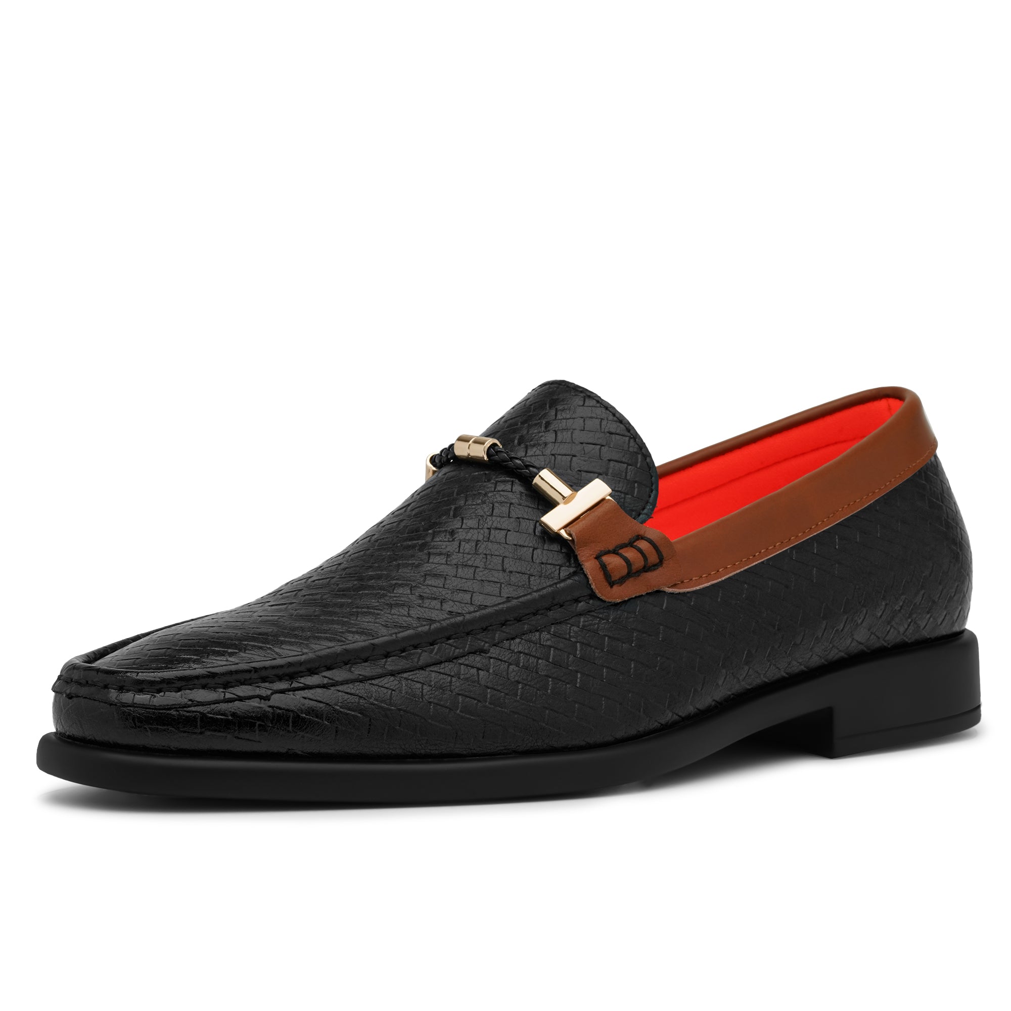 Tayno The Caprio Coplex Leather Loafer Black