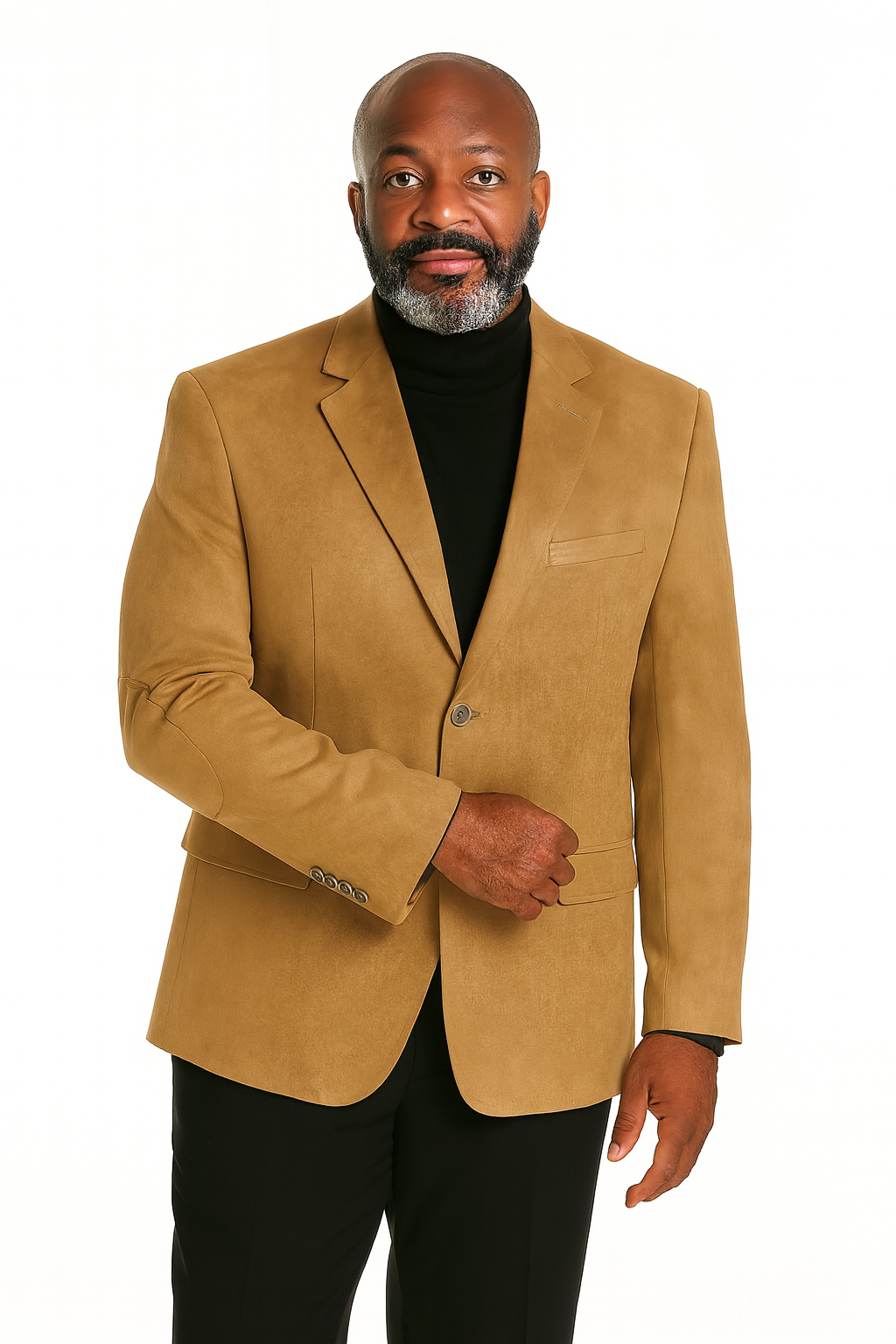 Zacchi Elio 78103 Microfiber Jacket Tan