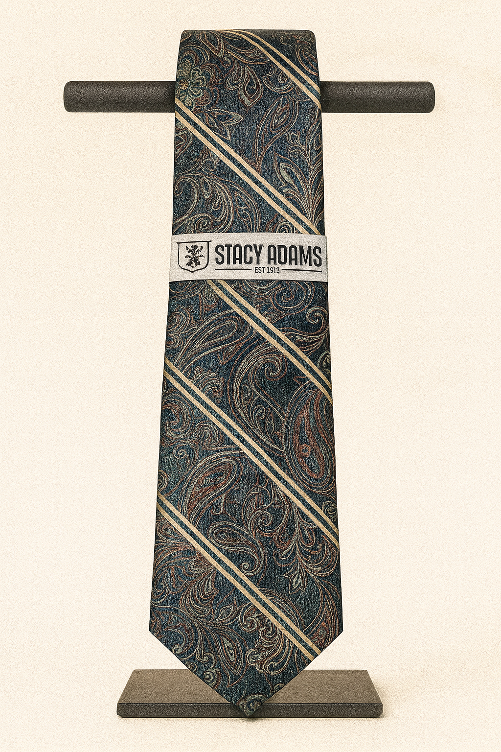 Stacy Adams SA9611#14 Printed Tie & Hanky