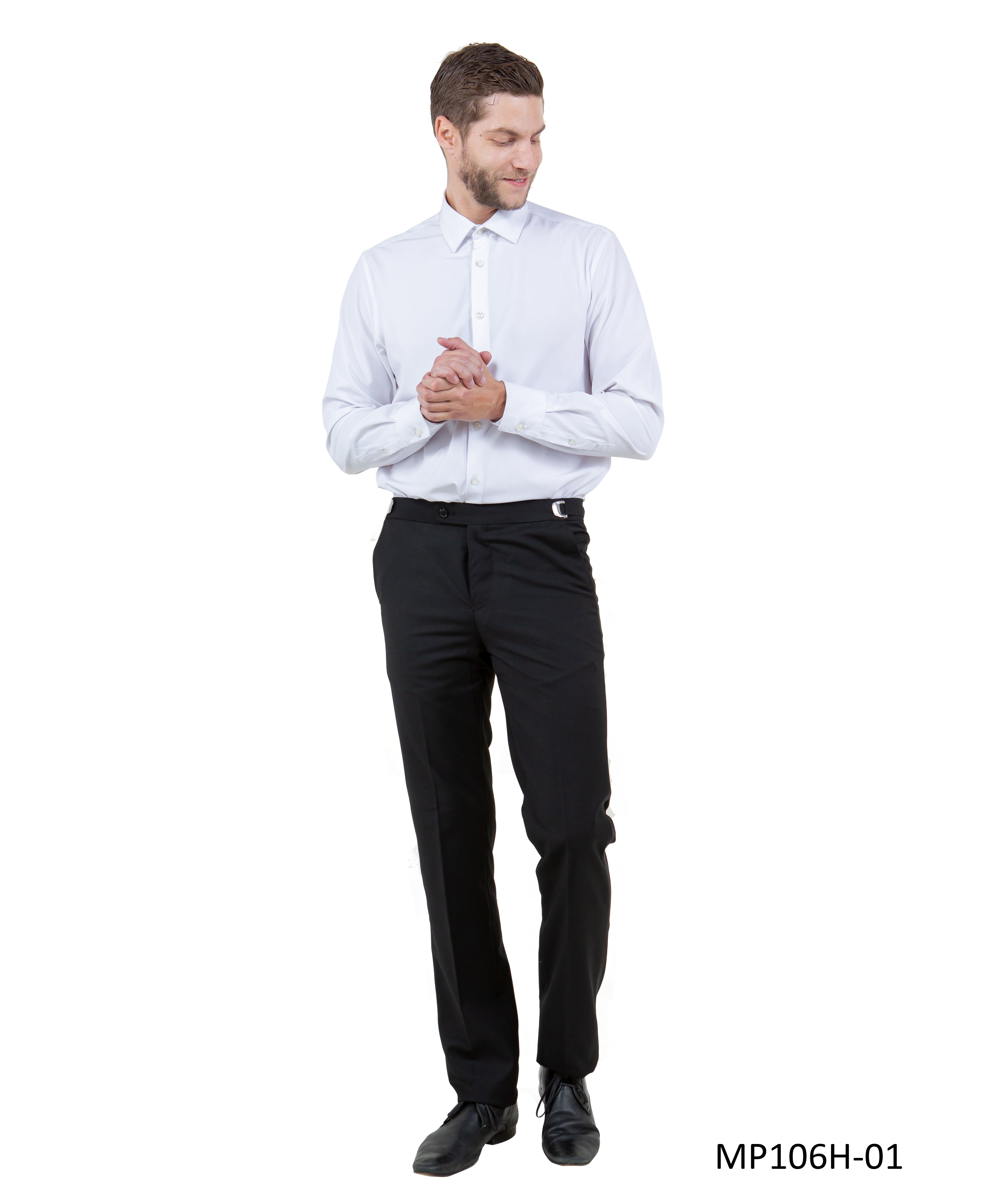 Bryan Michaels MP108SK Tuxedo Pants Black