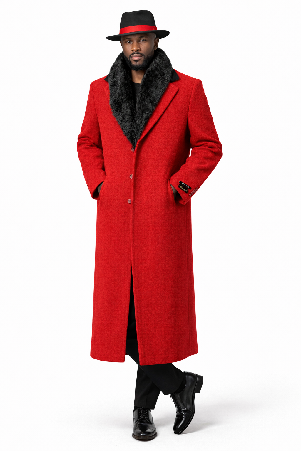 Falcone 4150-Vance Top Coat Red