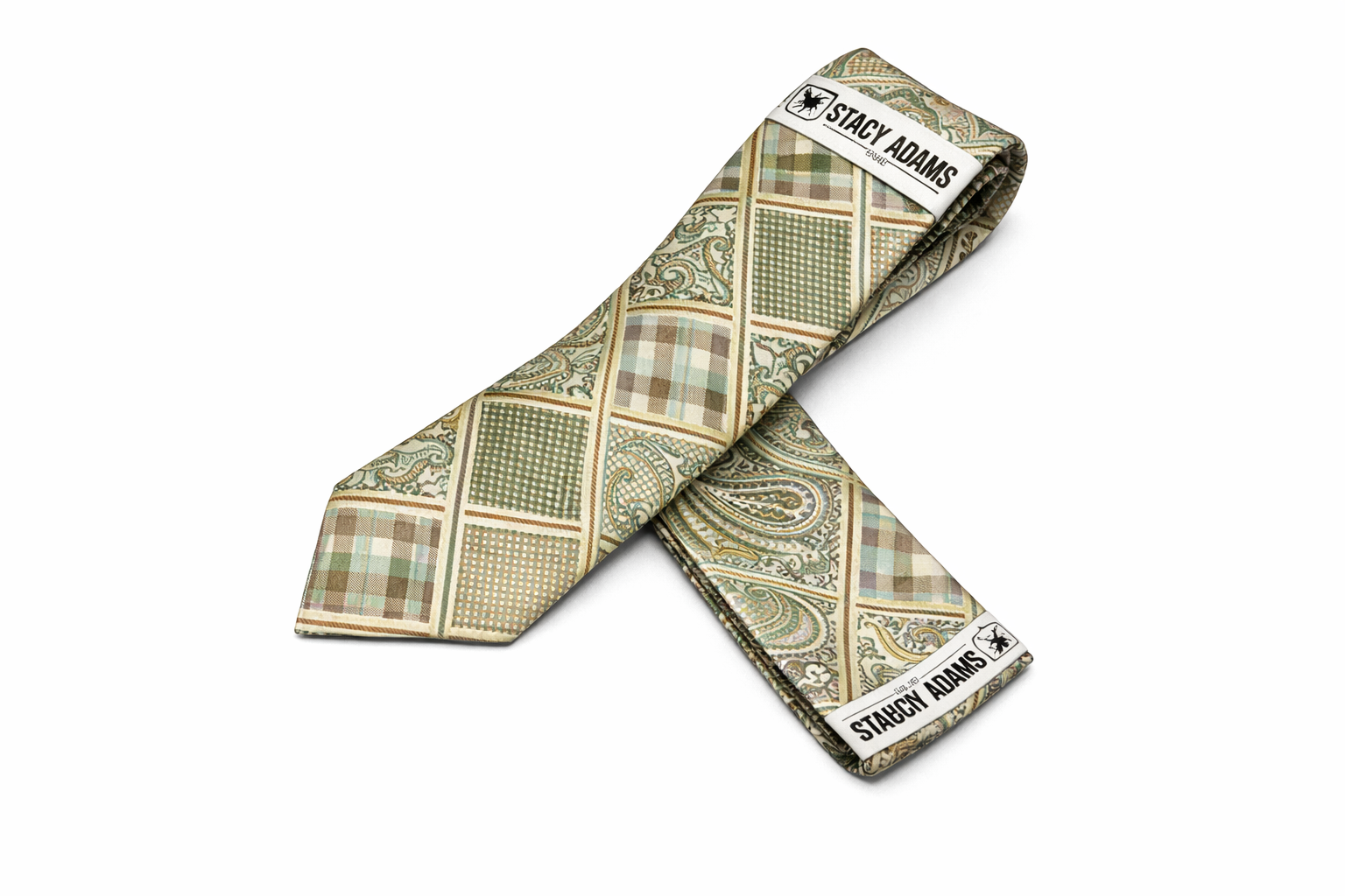 Stacy Adams SA9700#23 Printed Tie & Hanky